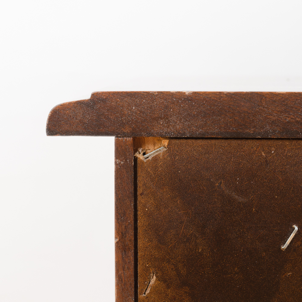 Chippendale Style Walnut Night Table