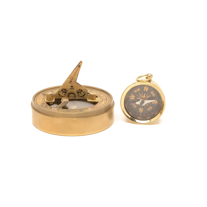 Sun Dial and Compass Collection