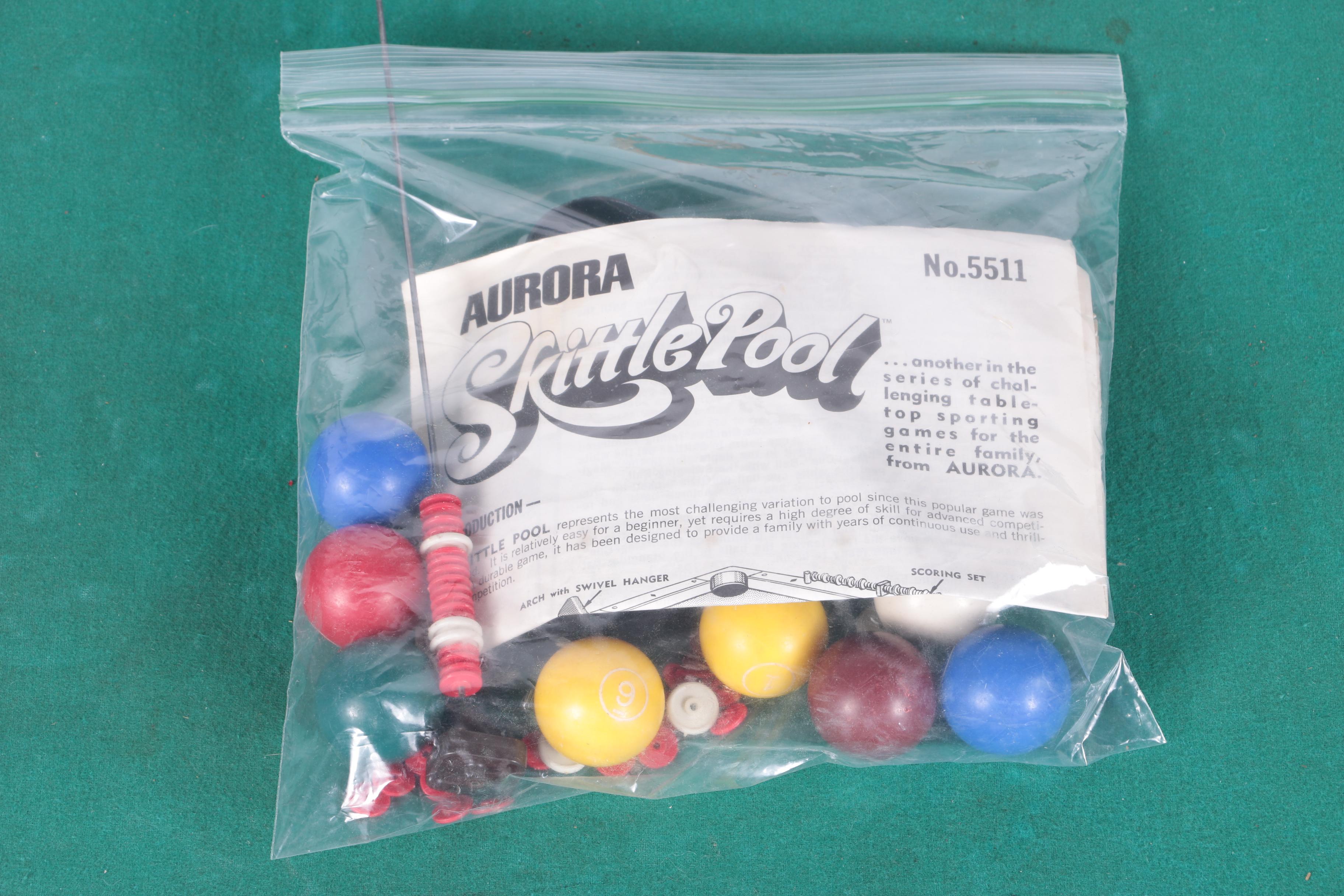 1970s Aurora "Skittle Pool" Game