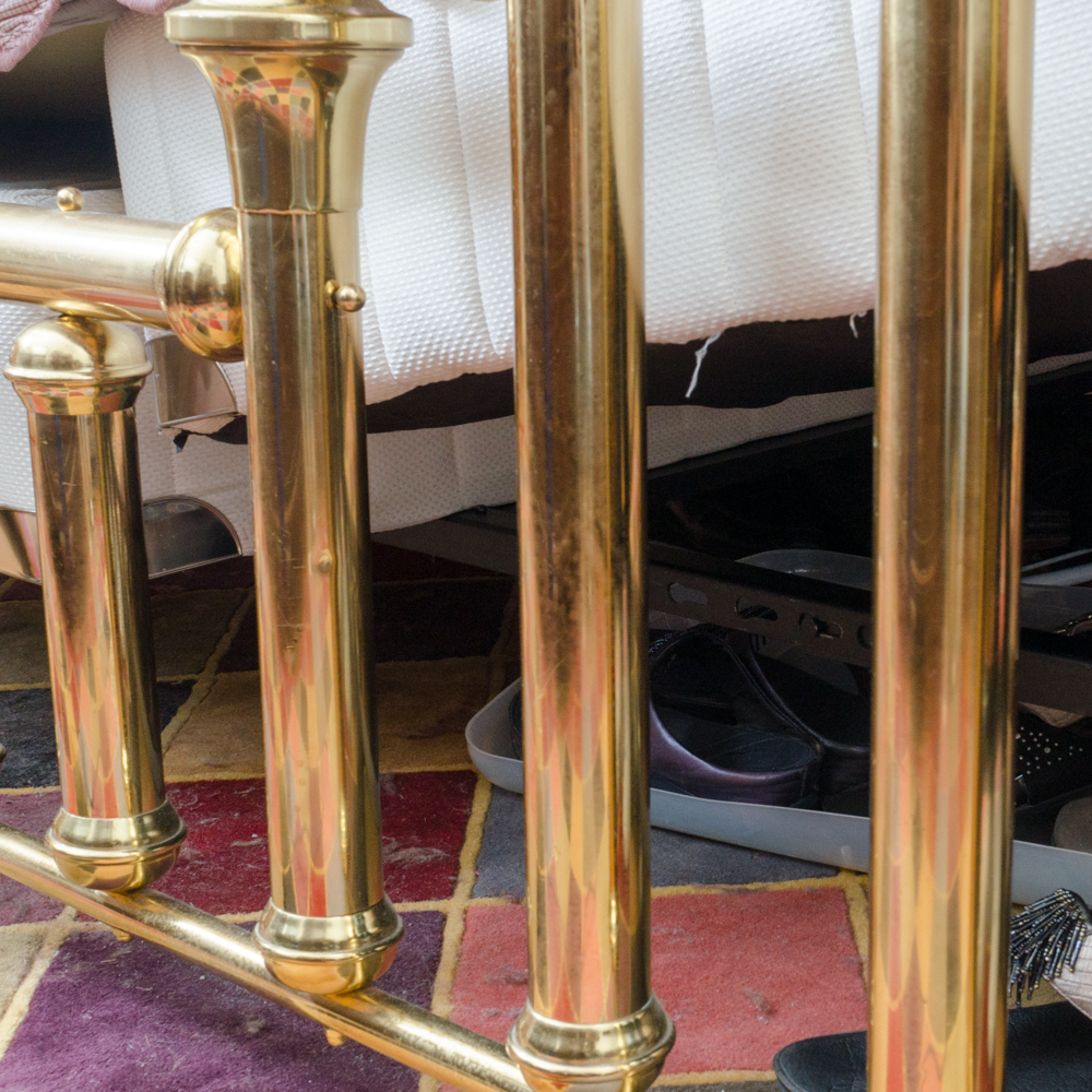 Brass King Bed Frame