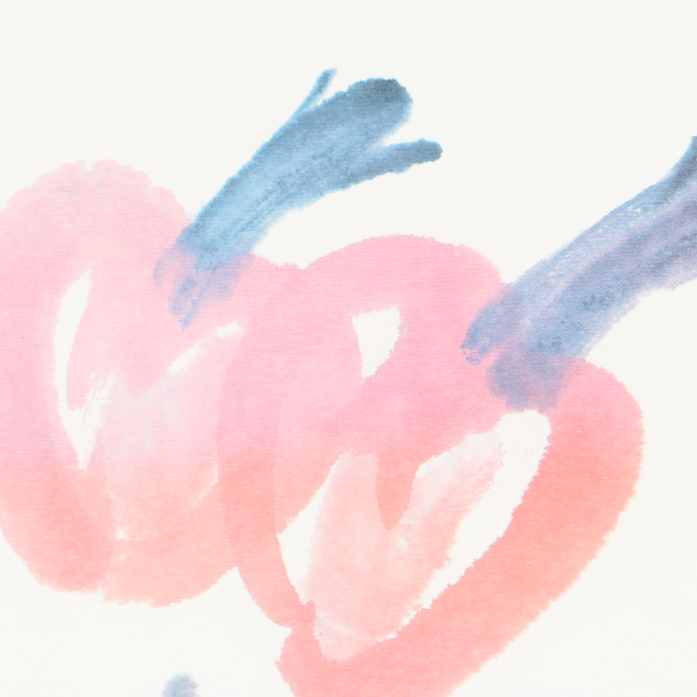 East Asian Style Reproduction Print of Fruit