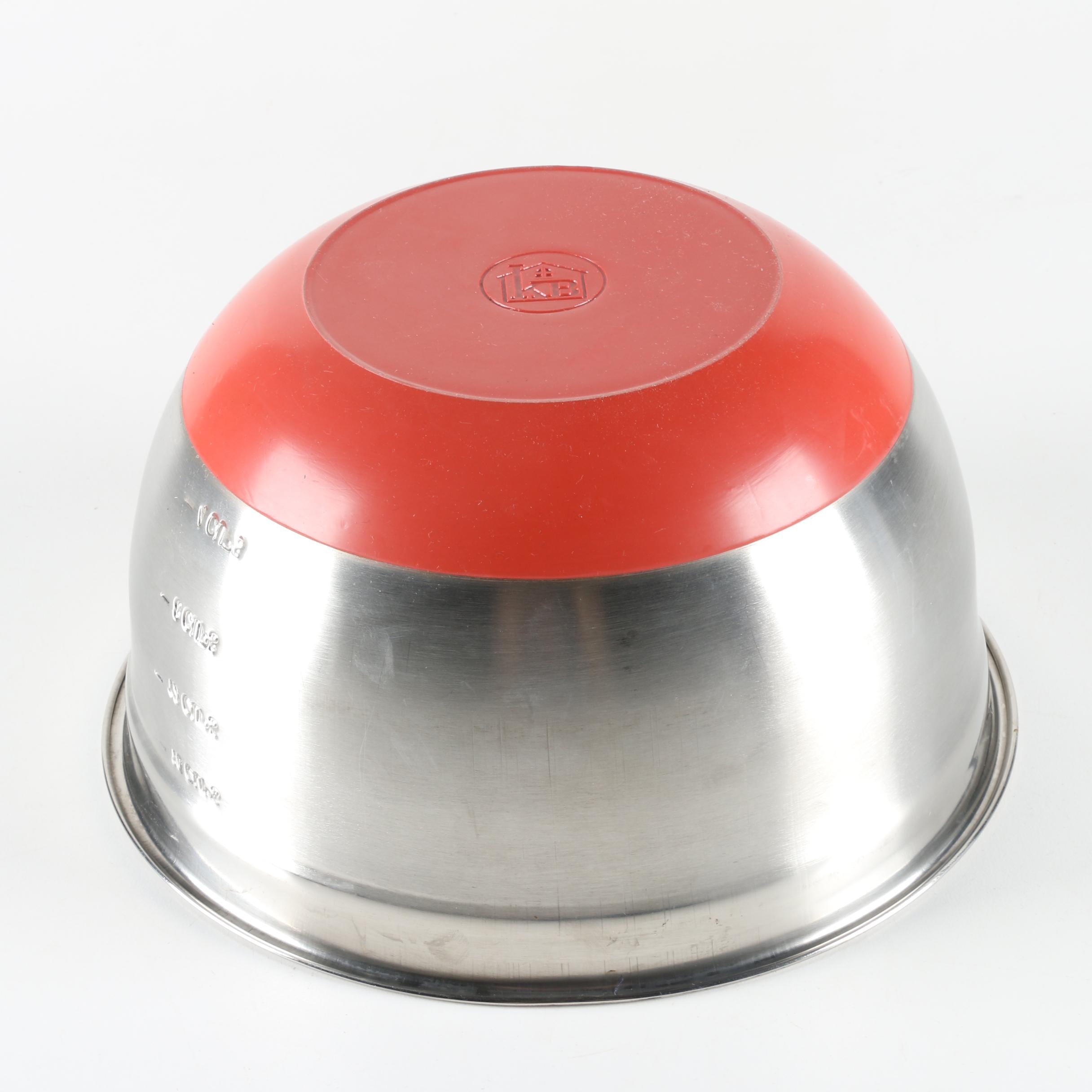 Signed First Edition "Katie Brown Celebrates" with Cooking Utensils