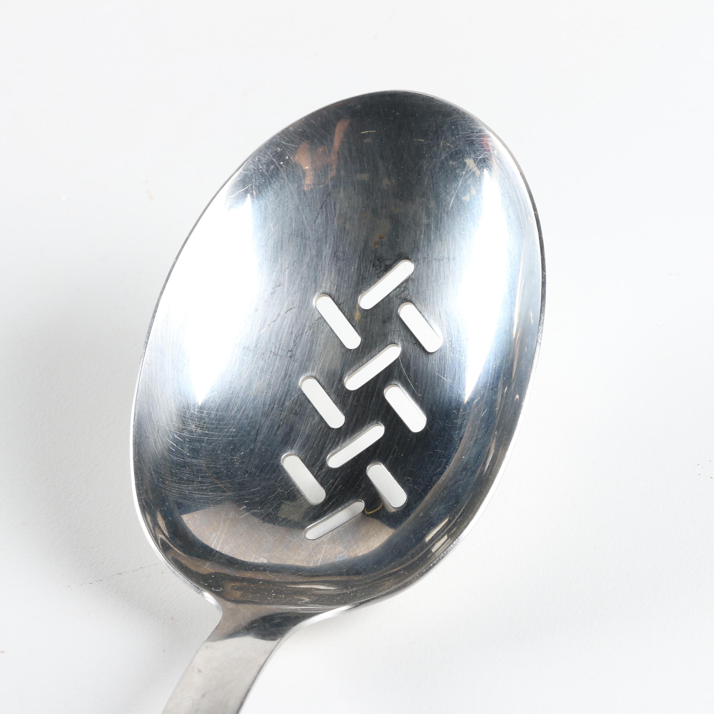 Signed First Edition "Katie Brown Celebrates" with Cooking Utensils