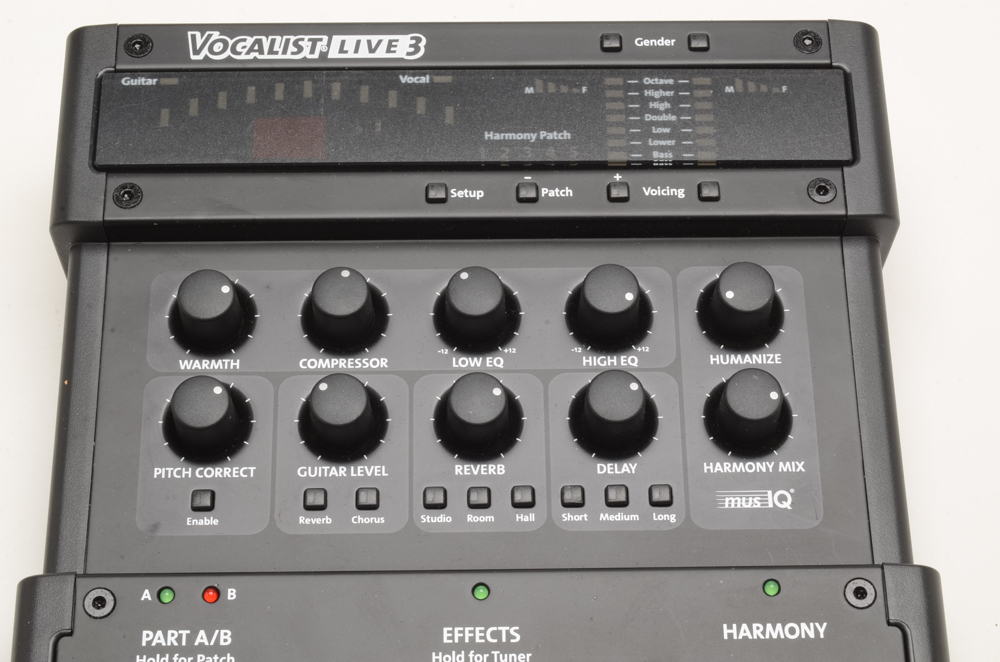 Digitech Vocalist Live 3 Harmony and Pitch Correction Processor