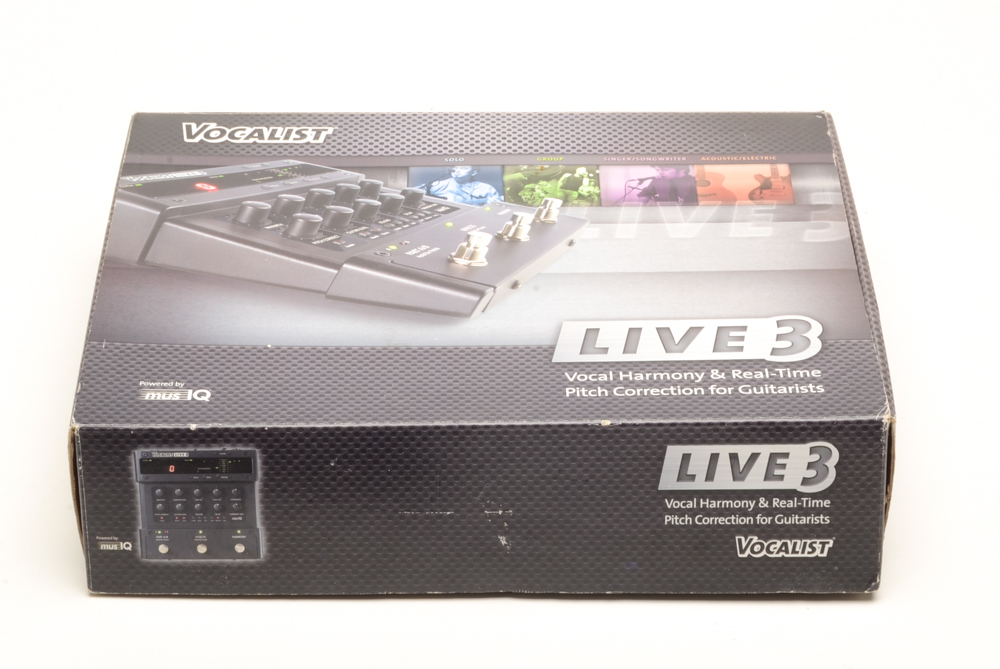 Digitech Vocalist Live 3 Harmony and Pitch Correction Processor