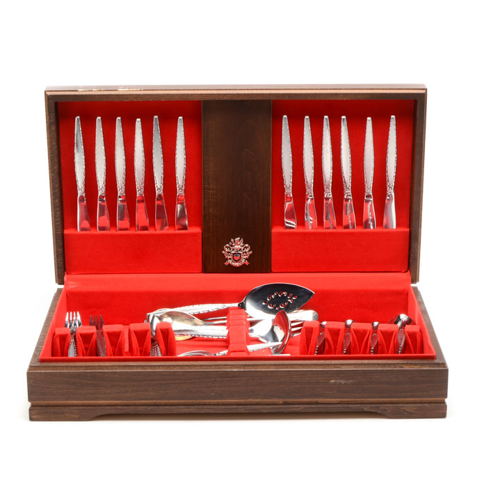 Community Stainless Flatware Service For Twelve By Oneida