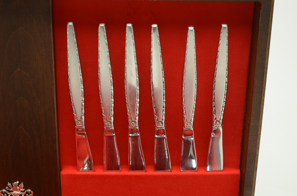 Community Stainless Flatware Service For Twelve By Oneida