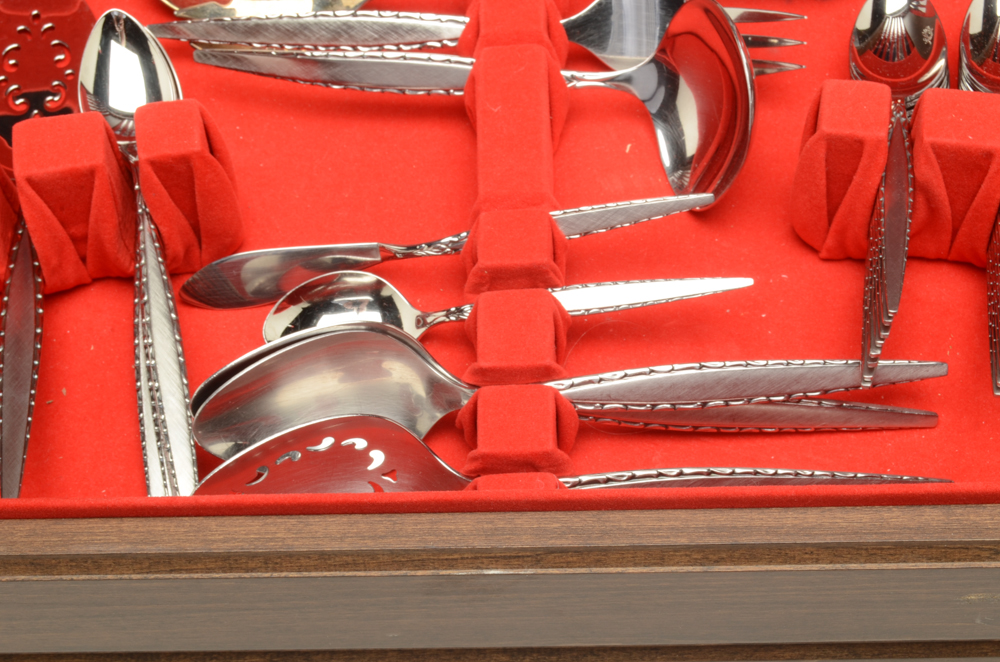 Community Stainless Flatware Service For Twelve By Oneida