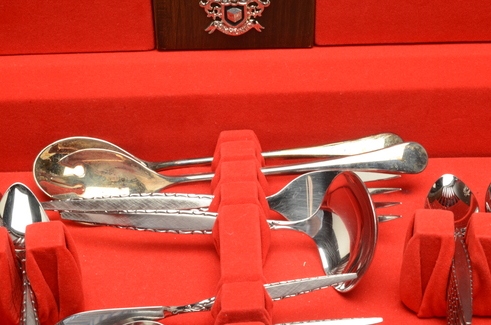 Community Stainless Flatware Service For Twelve By Oneida