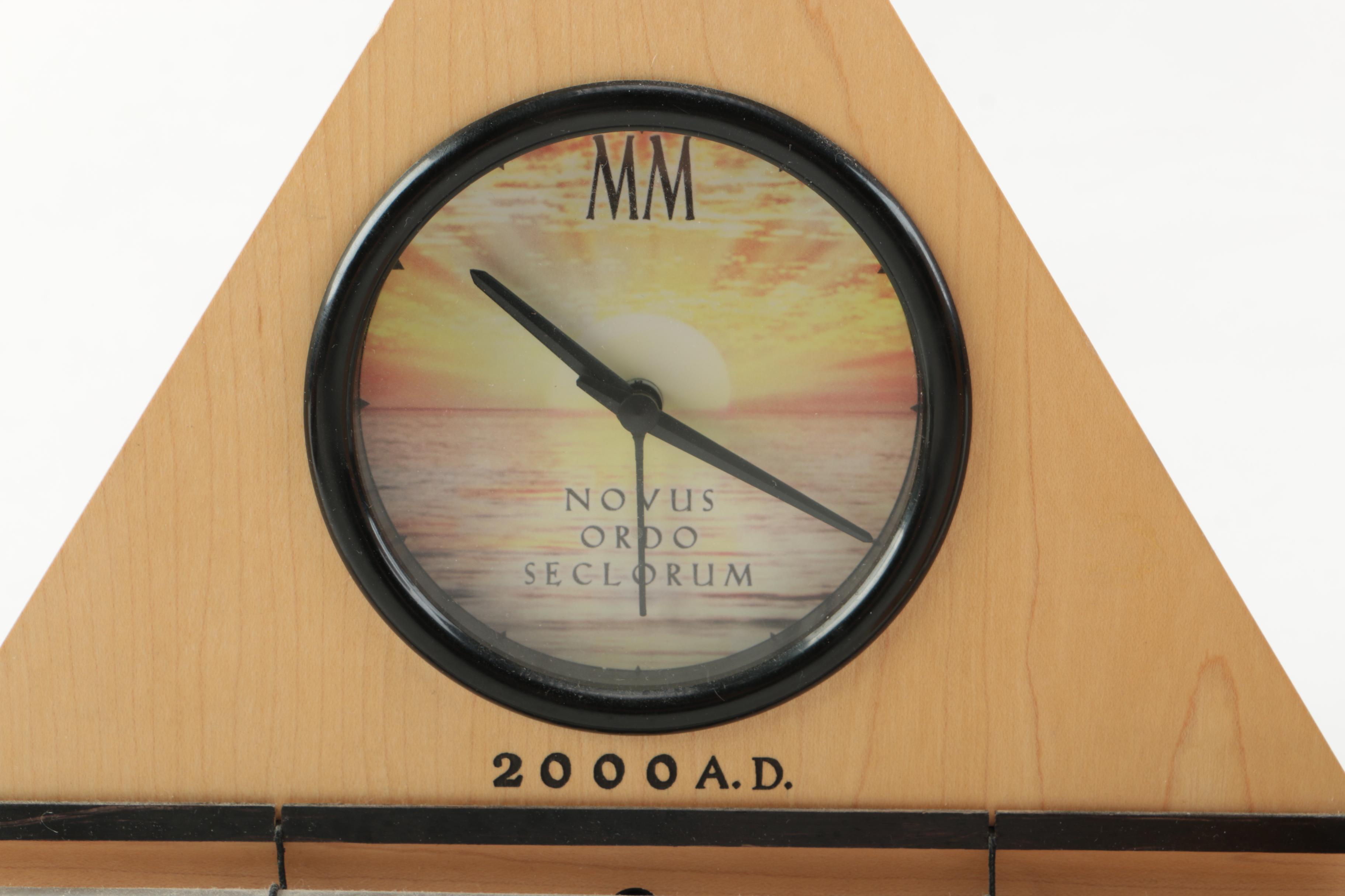Millennial Zen Alarm Clocks from Novus Ordo Seclorum