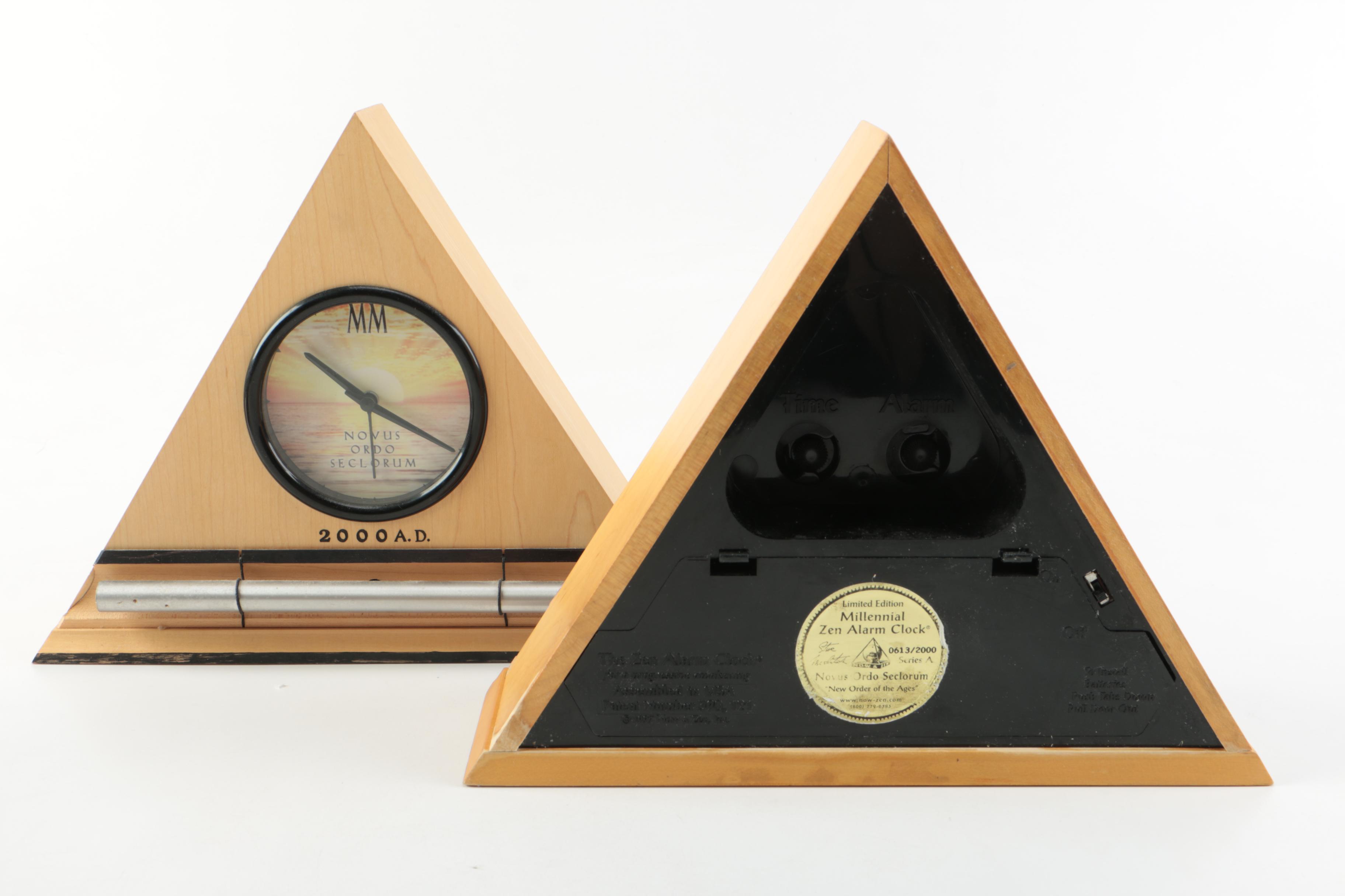 Millennial Zen Alarm Clocks from Novus Ordo Seclorum