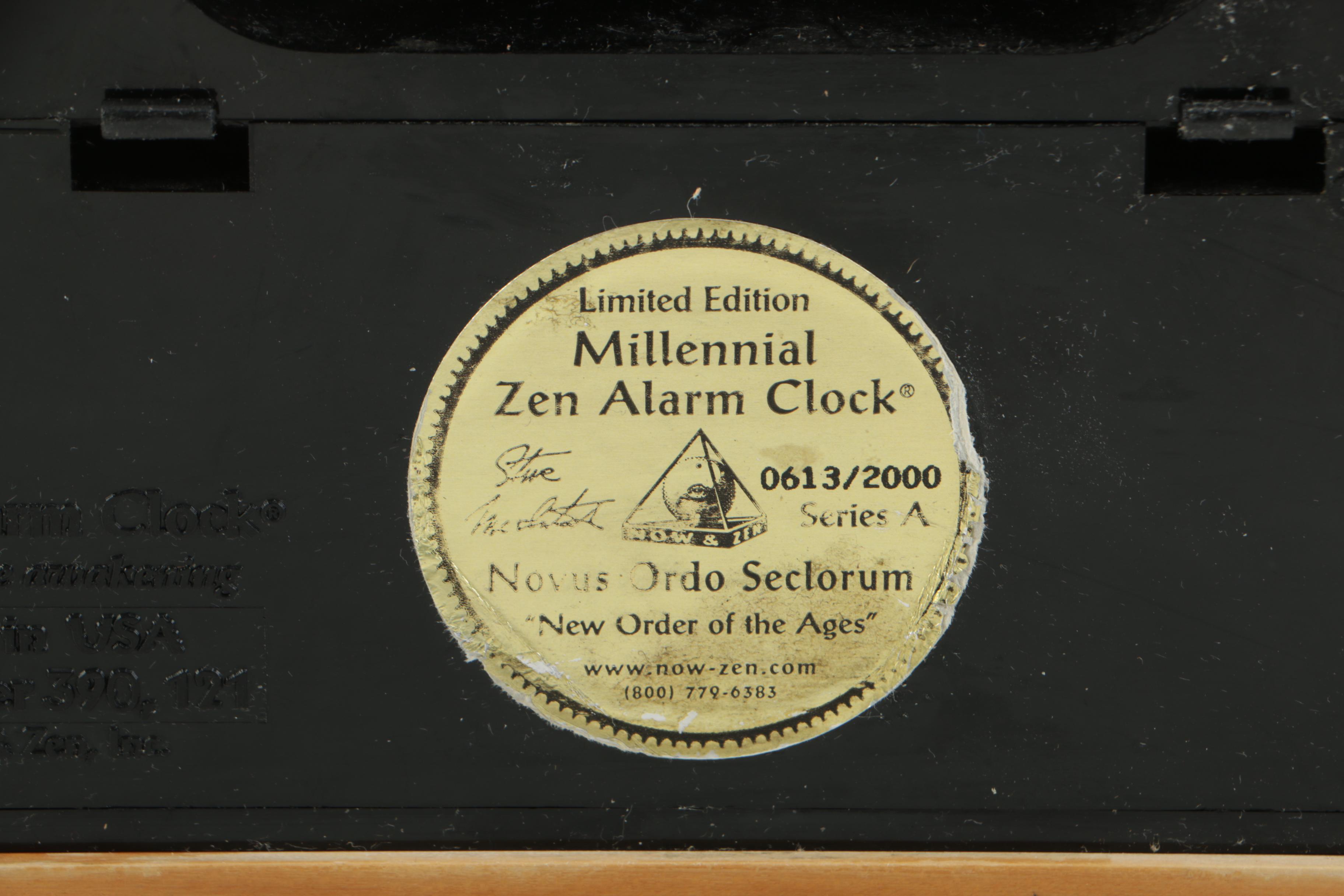 Millennial Zen Alarm Clocks from Novus Ordo Seclorum