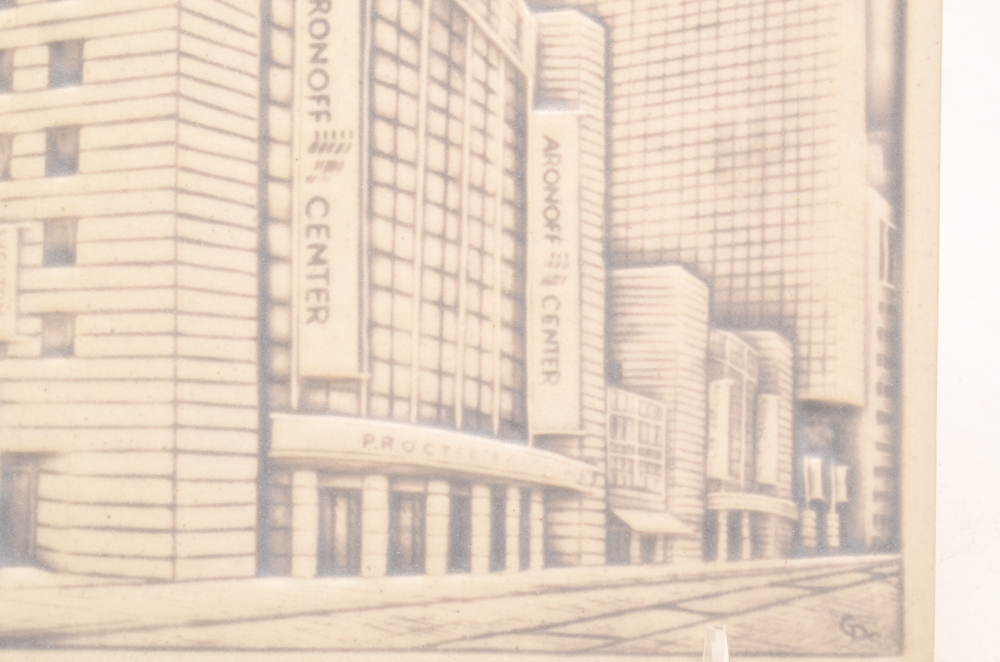 Rookwood Pottery 1st Edition Commemorative “Aronoff” Tile