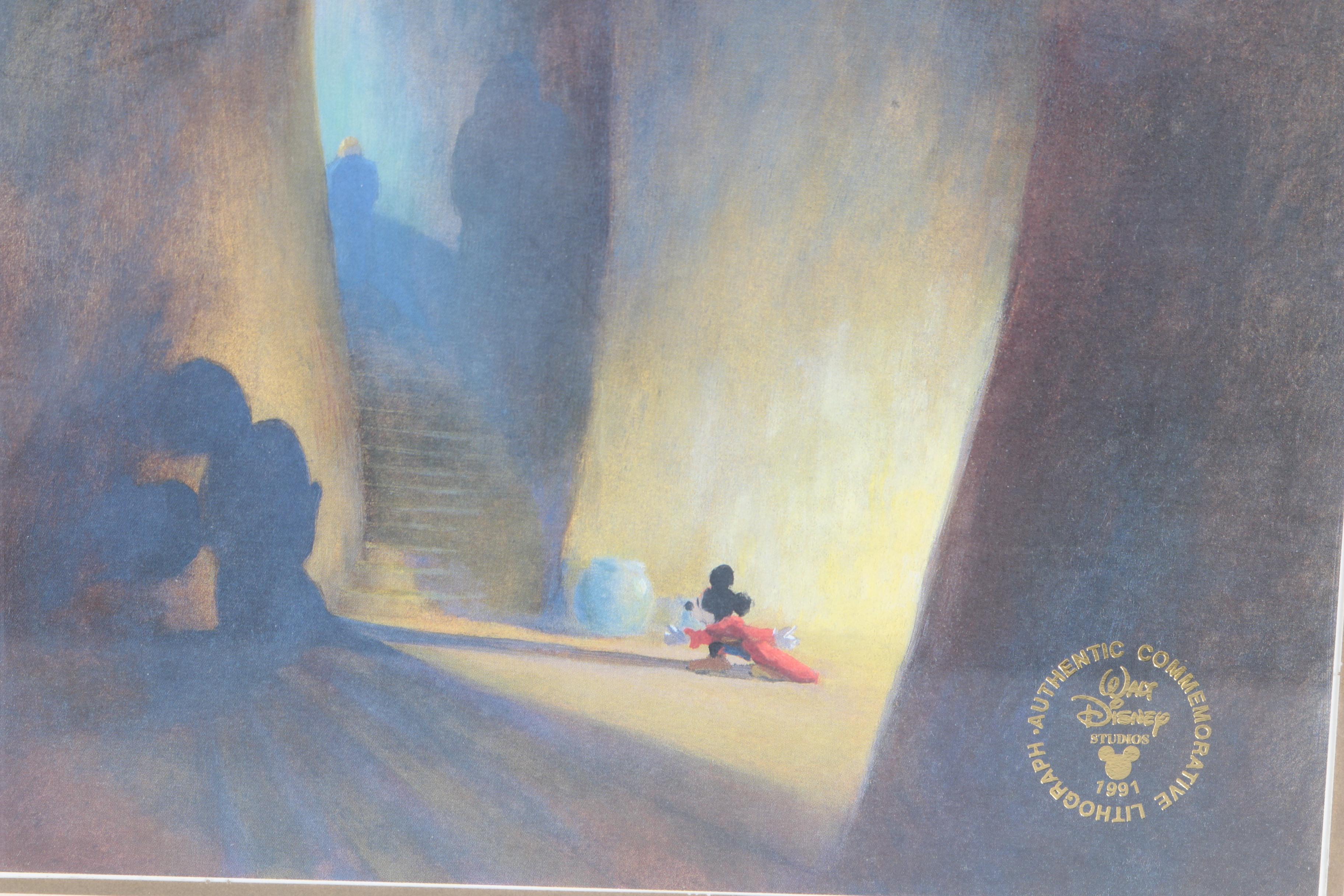 Walt Disney Limited Edition Offset Lithograph "Fantasia"