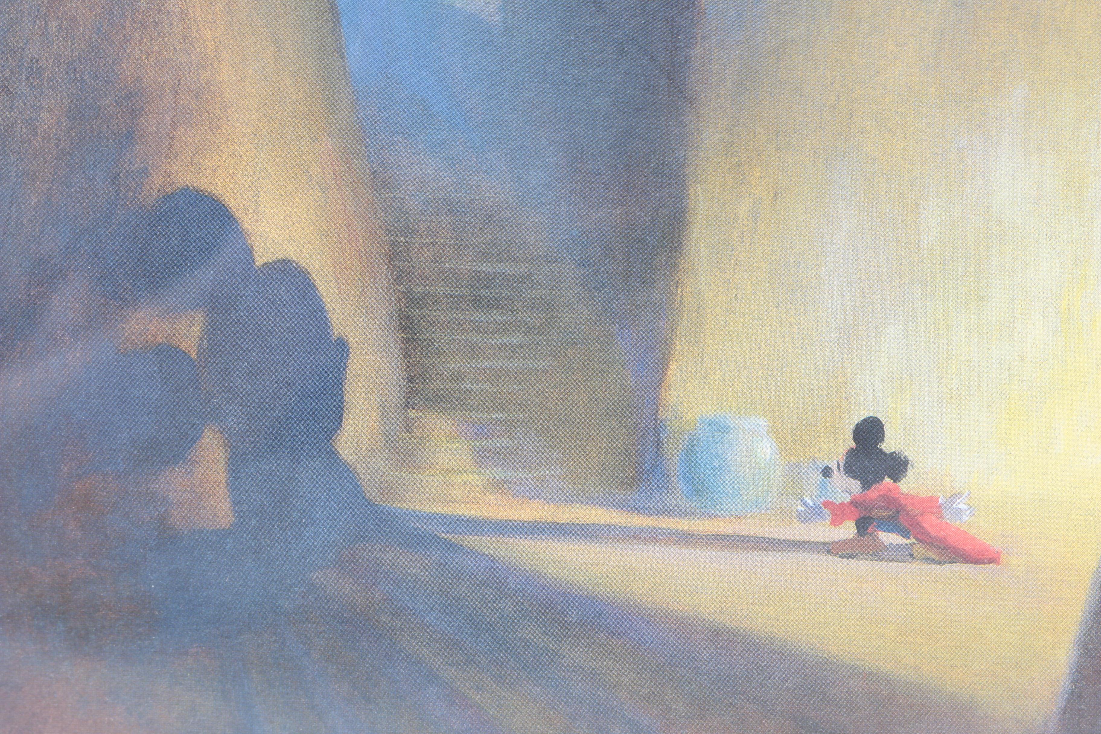 Walt Disney Limited Edition Offset Lithograph "Fantasia"