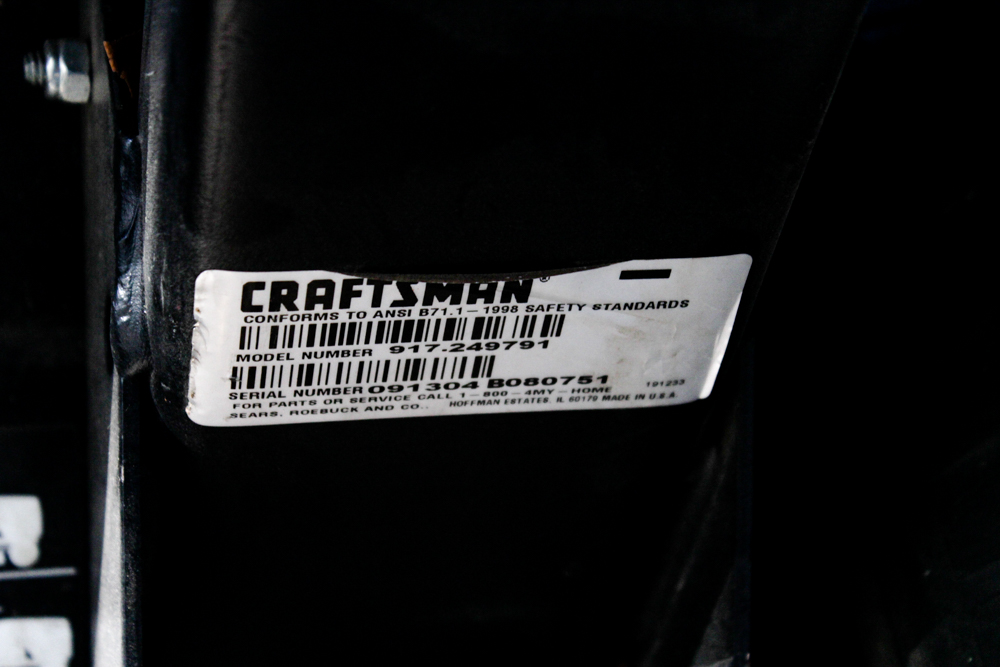 Craftsman LT2000 Lawn Mower