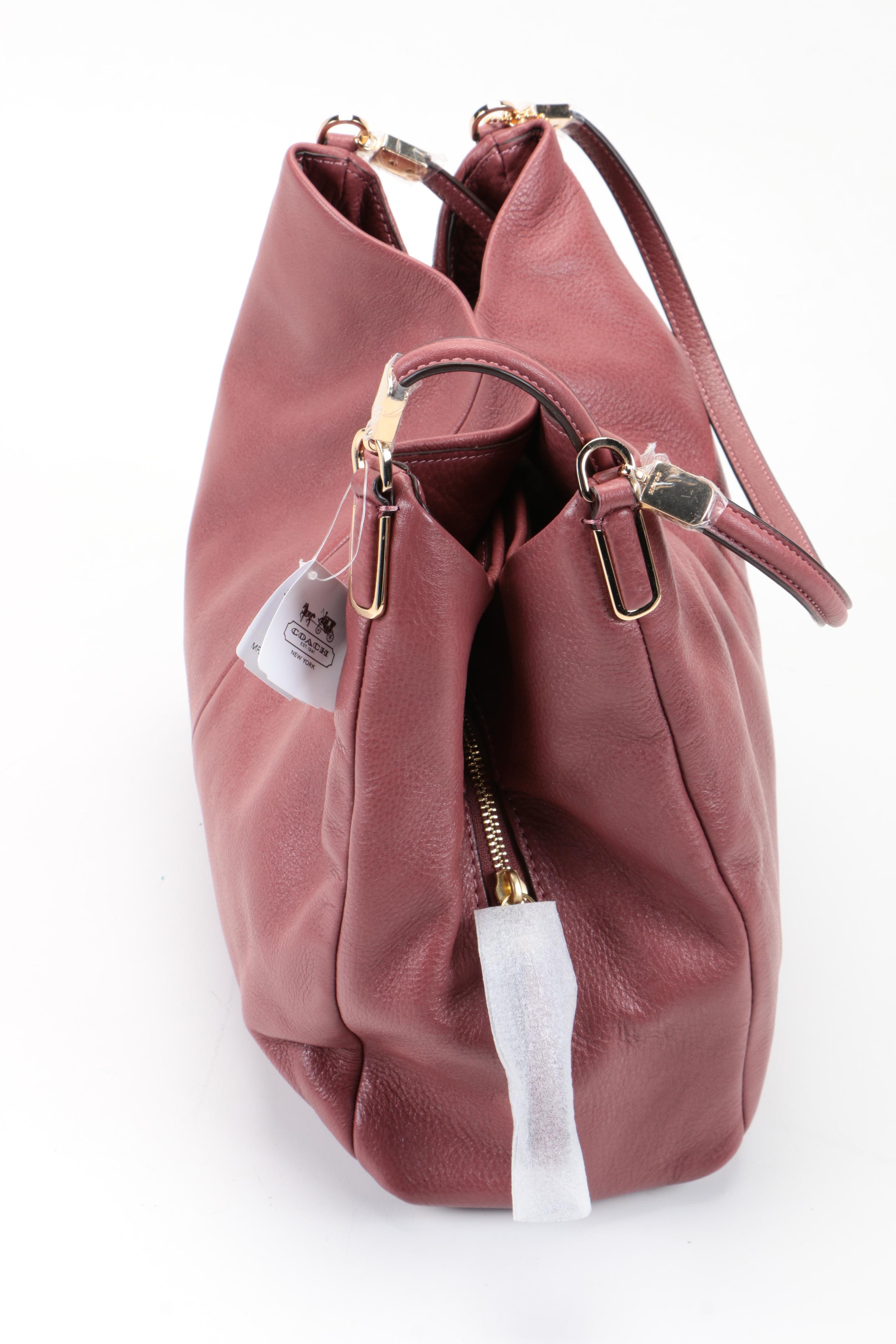 Coach Madison Leather Small Phoebe Shoulder Bag