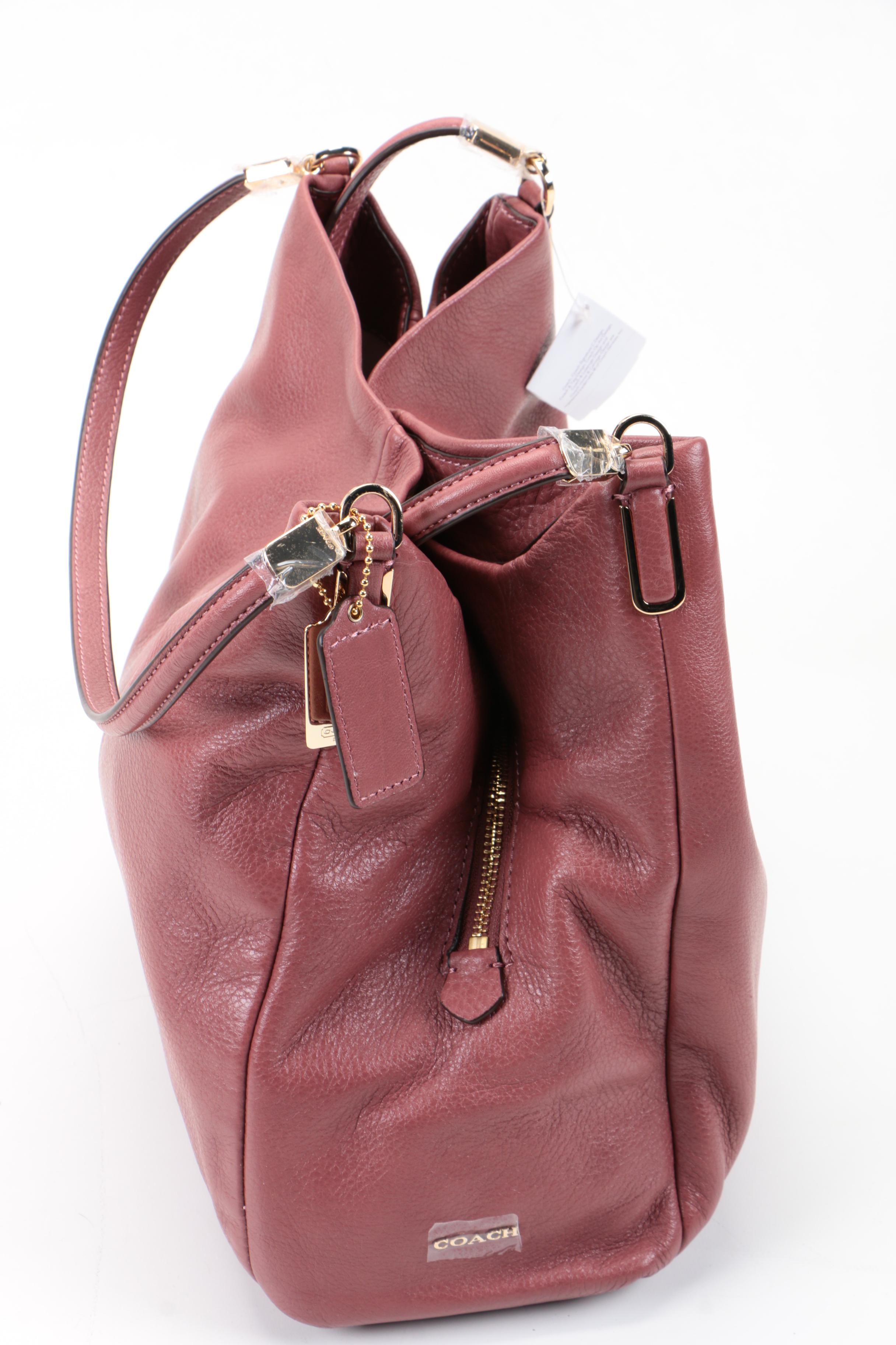 Coach Madison Leather Small Phoebe Shoulder Bag