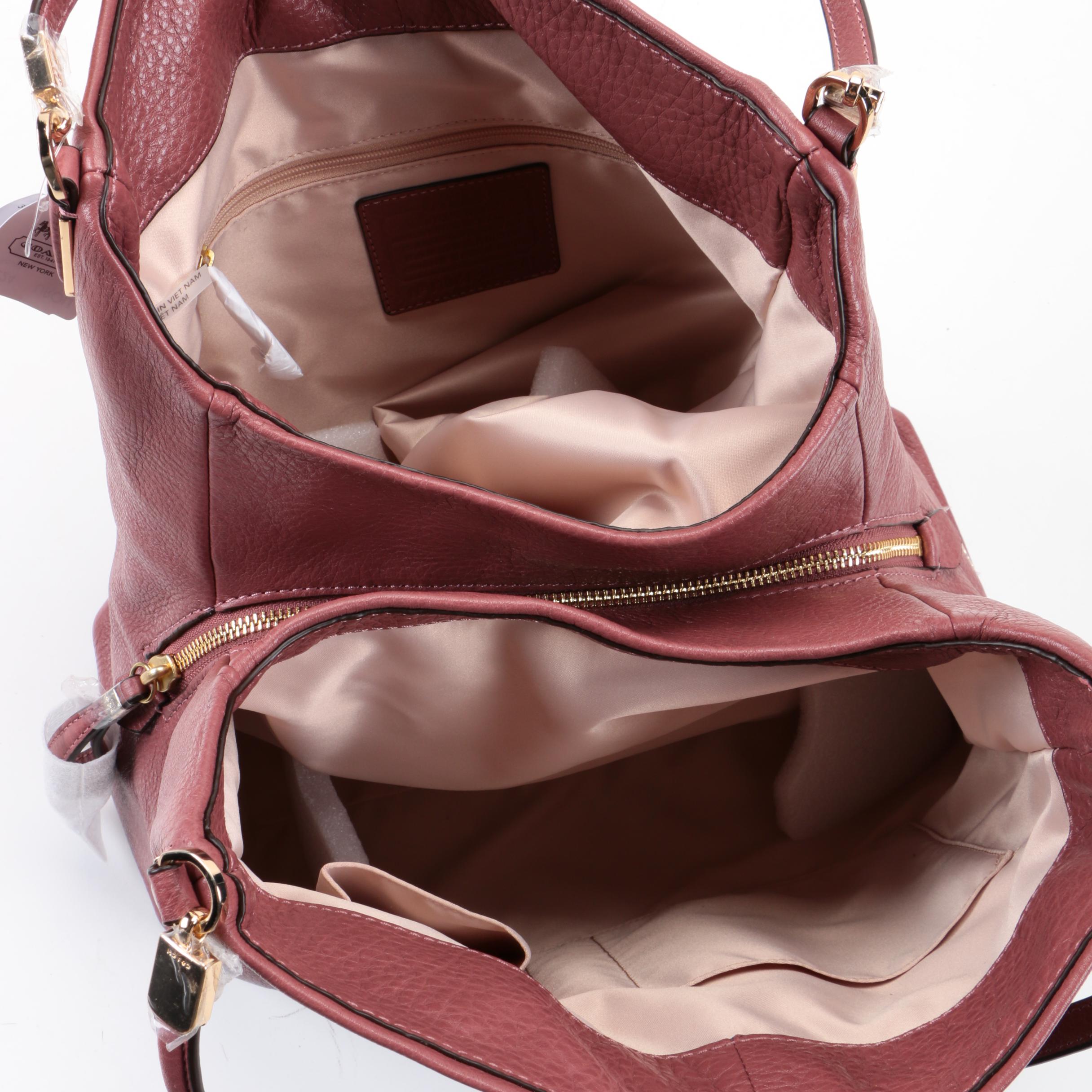 Coach Madison Leather Small Phoebe Shoulder Bag