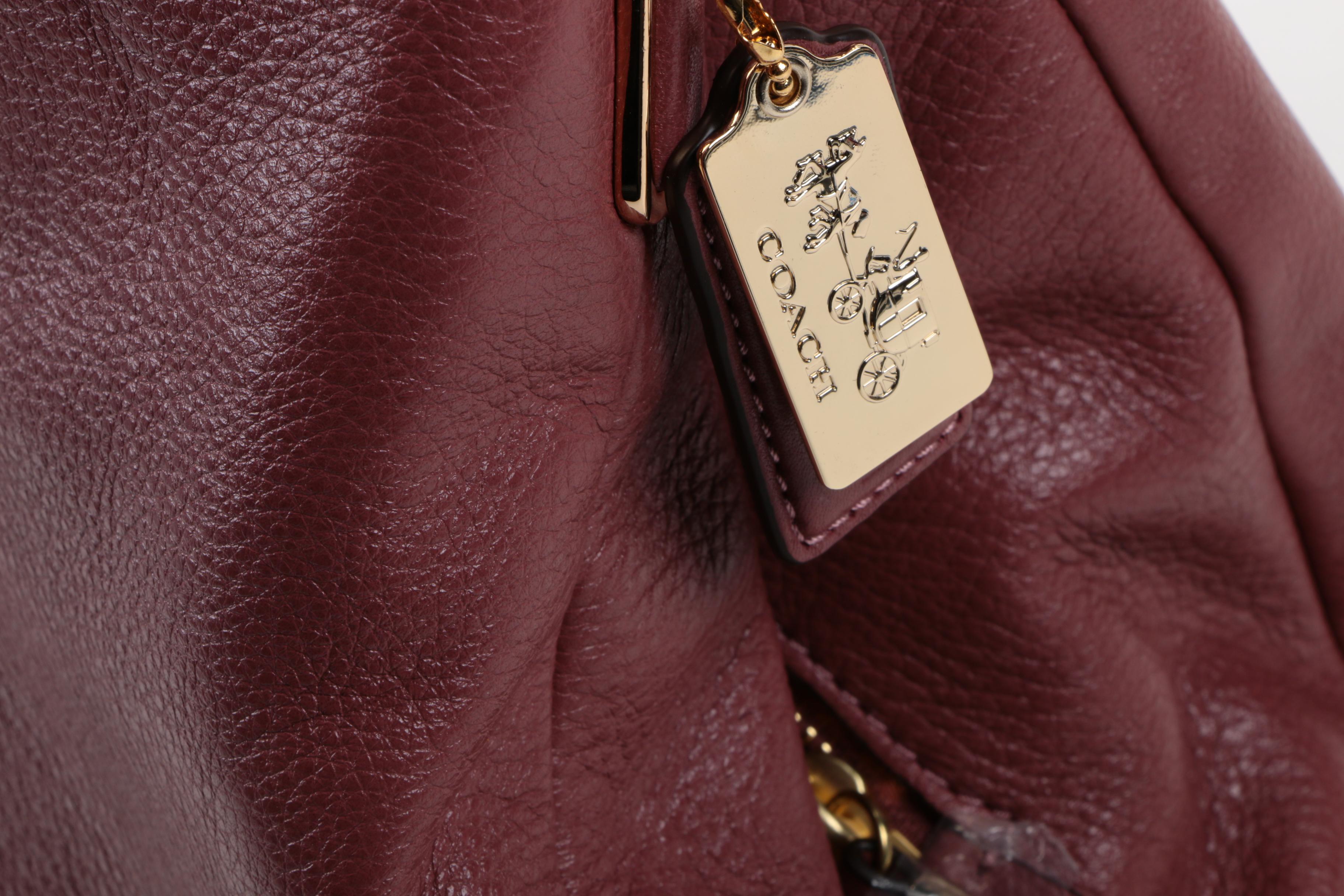 Coach Madison Leather Small Phoebe Shoulder Bag