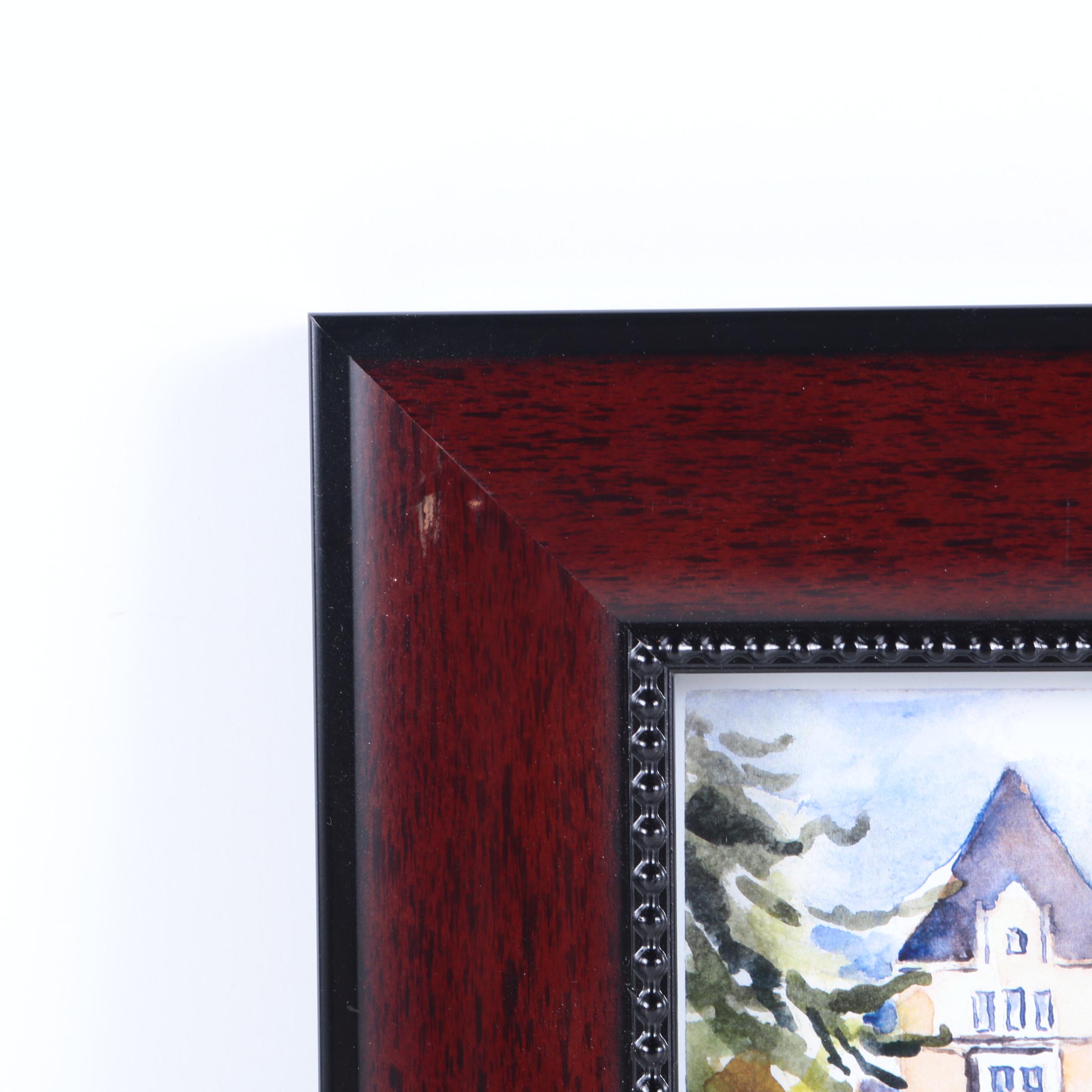 K. Lynch Reproduction Print on Paper "Empress Victoria B.C."