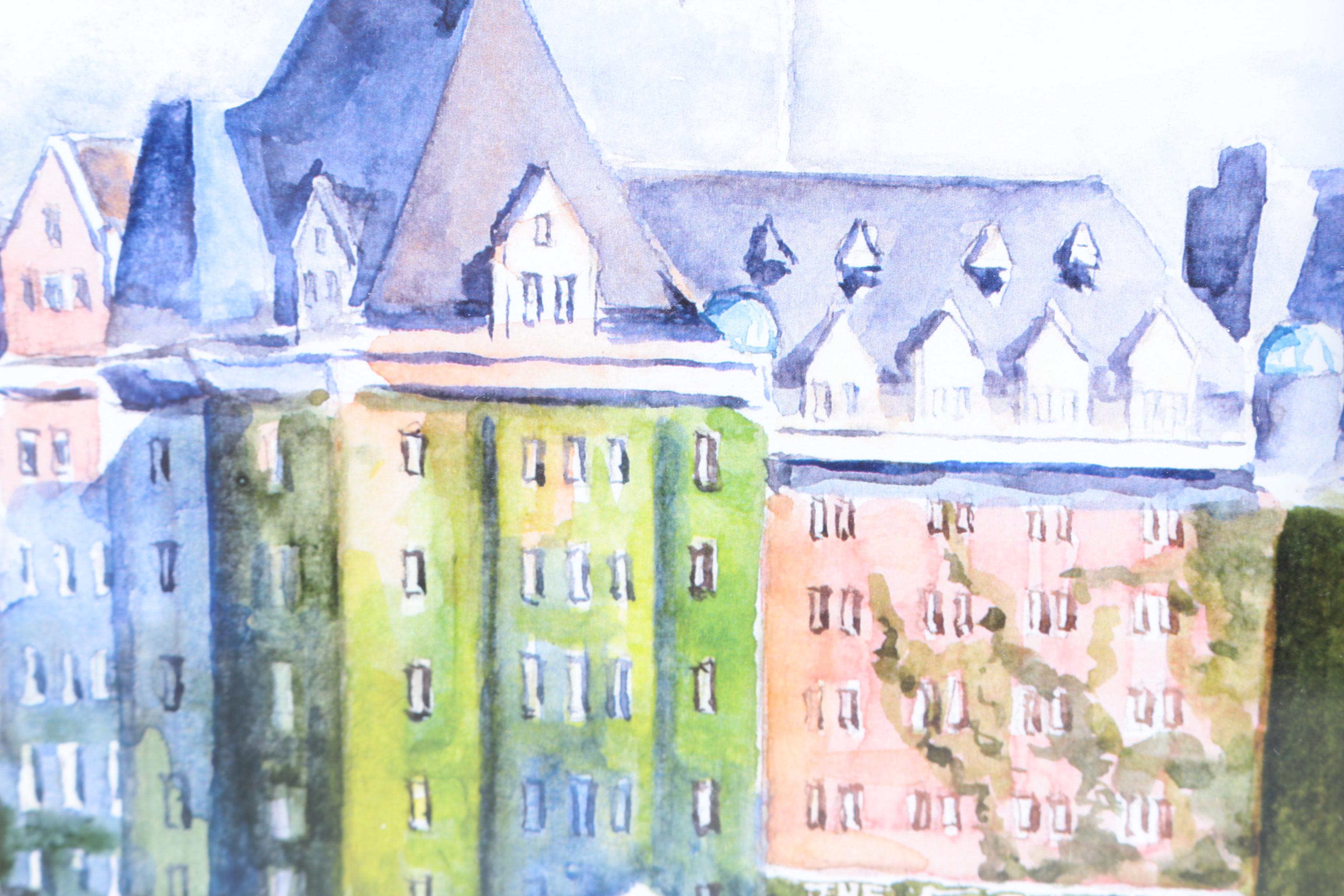 K. Lynch Reproduction Print on Paper "Empress Victoria B.C."