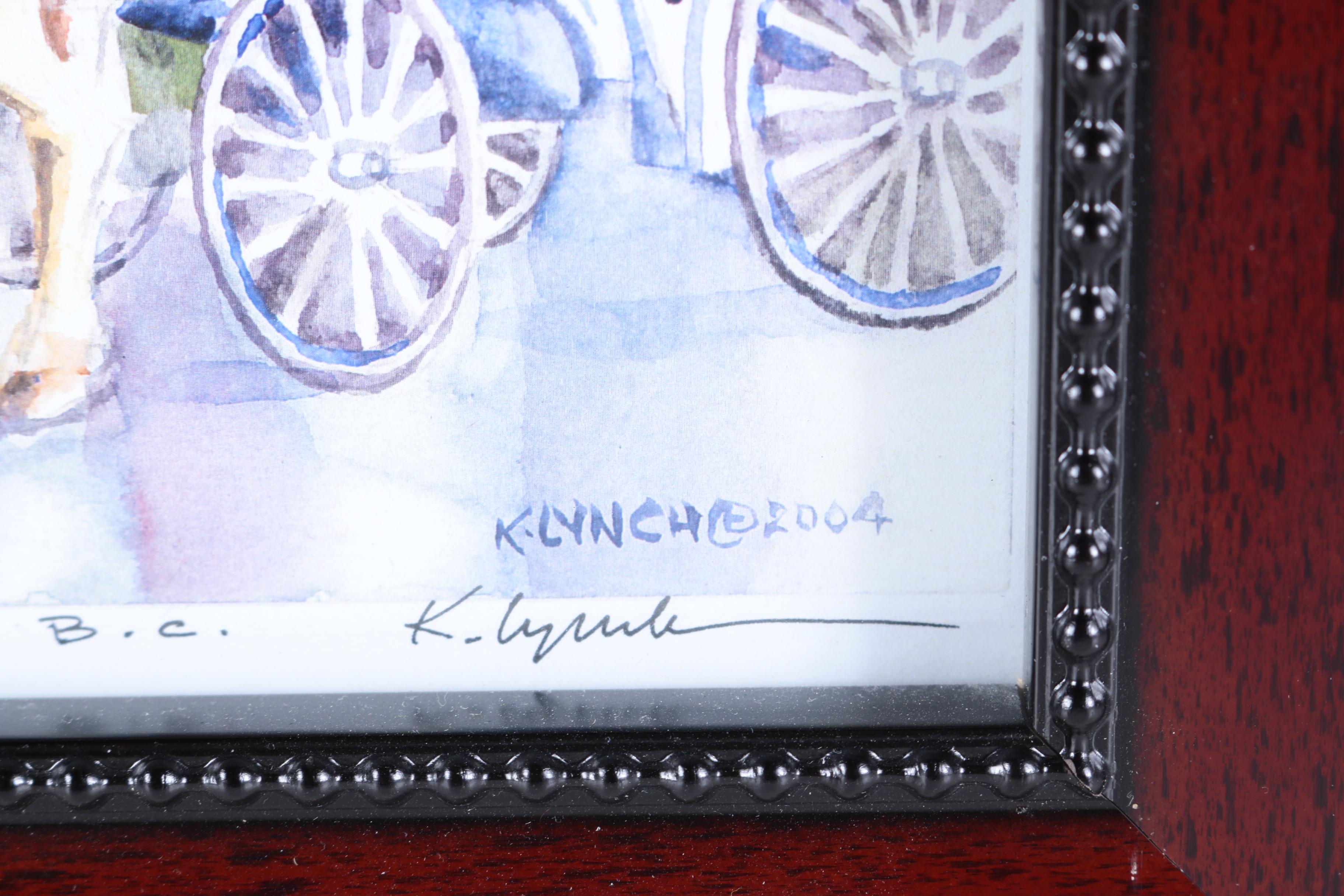 K. Lynch Reproduction Print on Paper "Empress Victoria B.C."