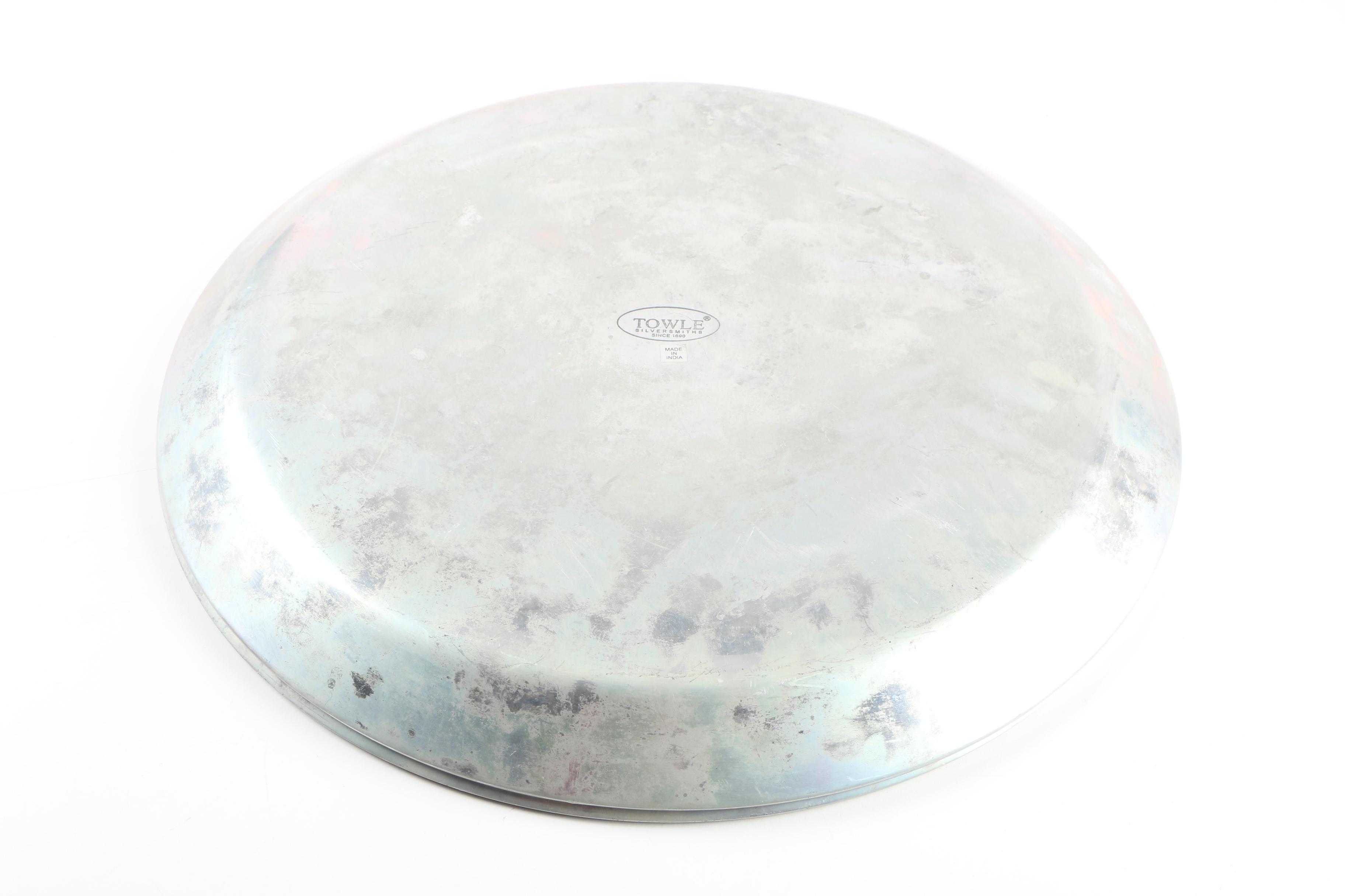 Towle Silversmiths Aluminum and Mother of Pearl Tableware