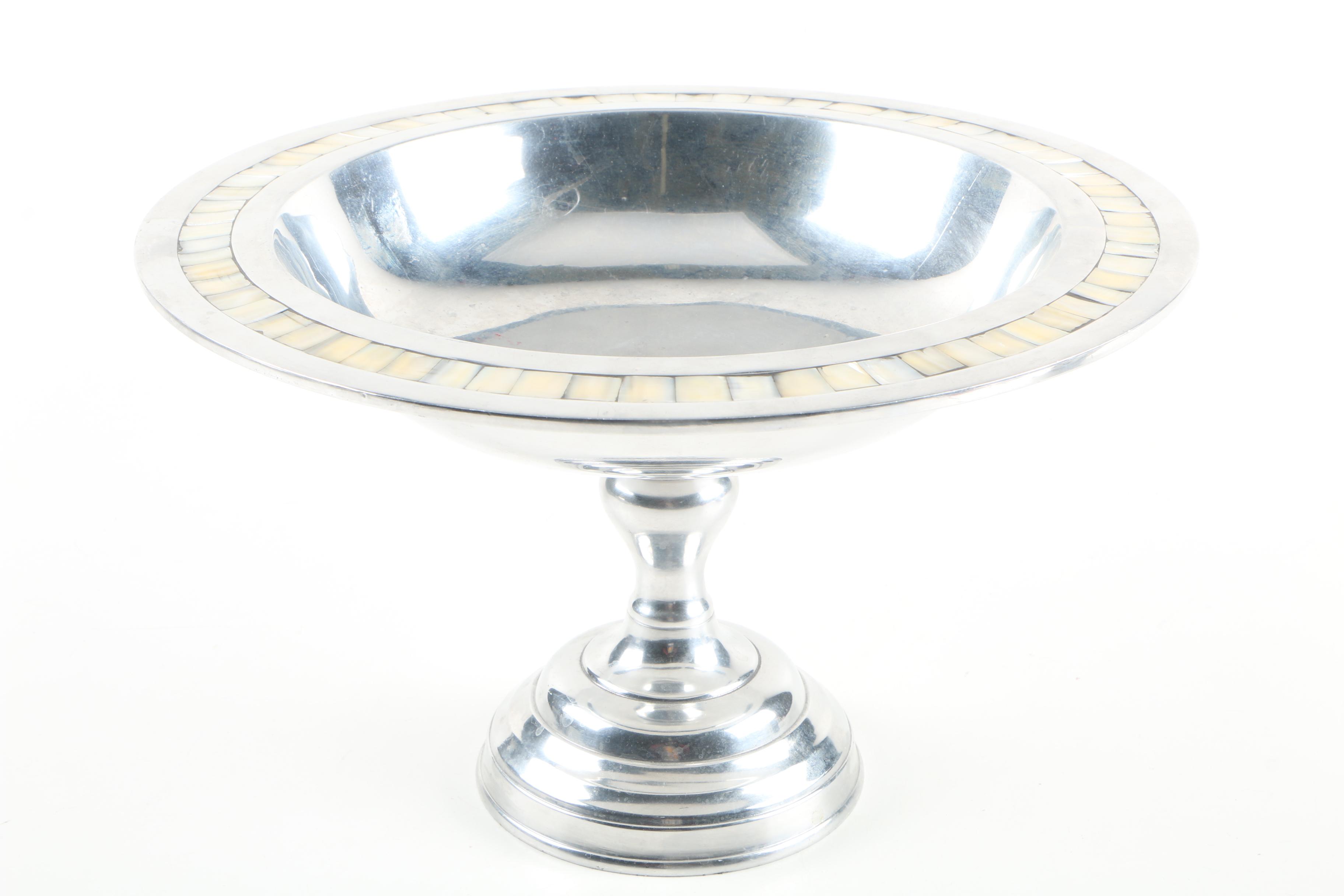 Towle Silversmiths Aluminum and Mother of Pearl Tableware