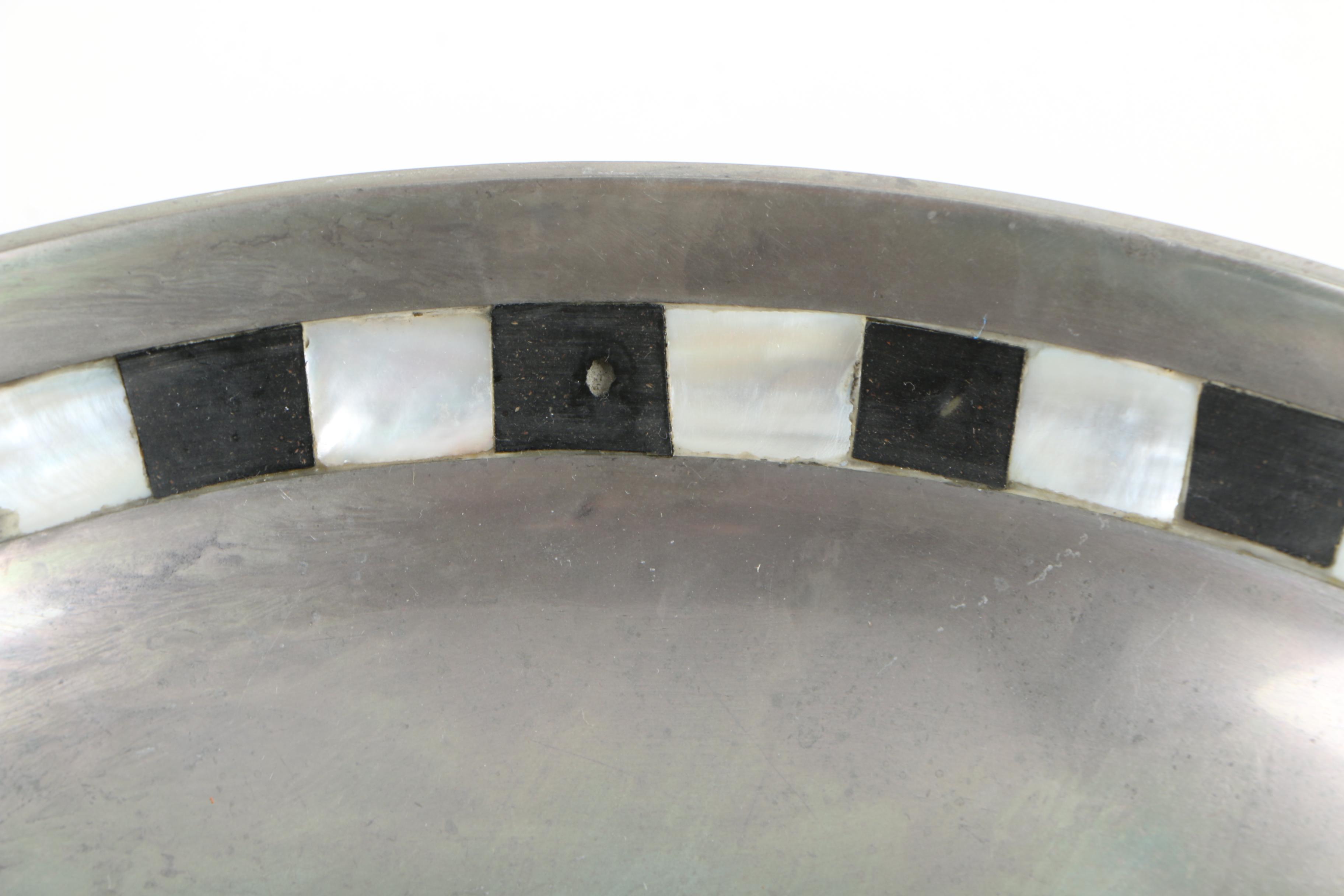 Towle Silversmiths Aluminum and Mother of Pearl Tableware