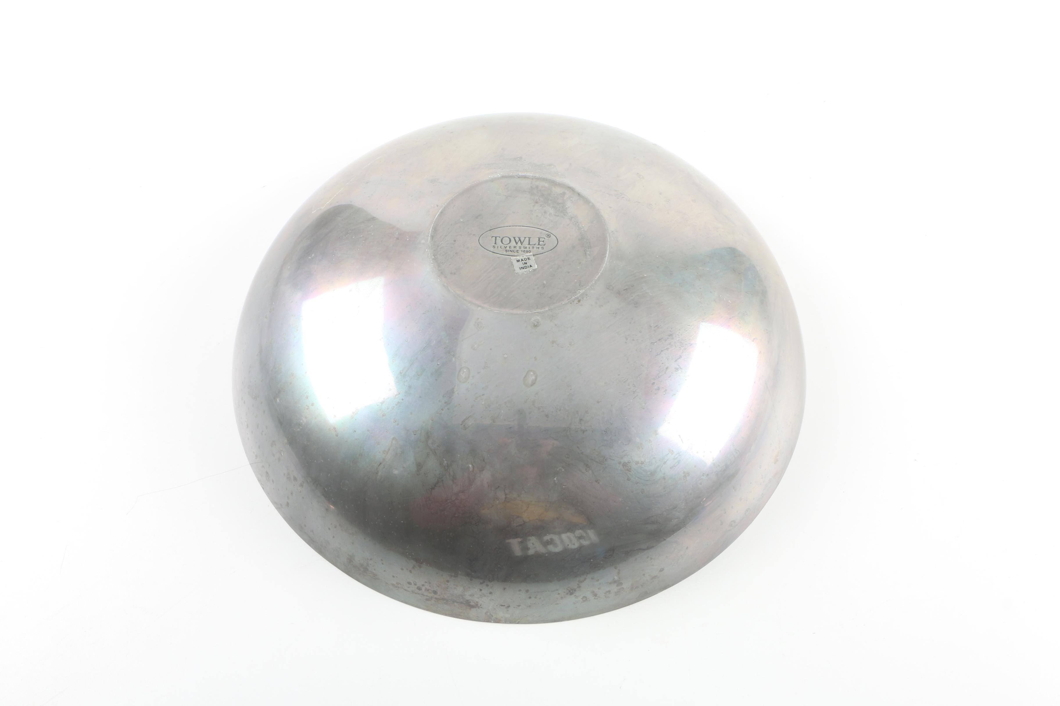 Towle Silversmiths Aluminum and Mother of Pearl Tableware