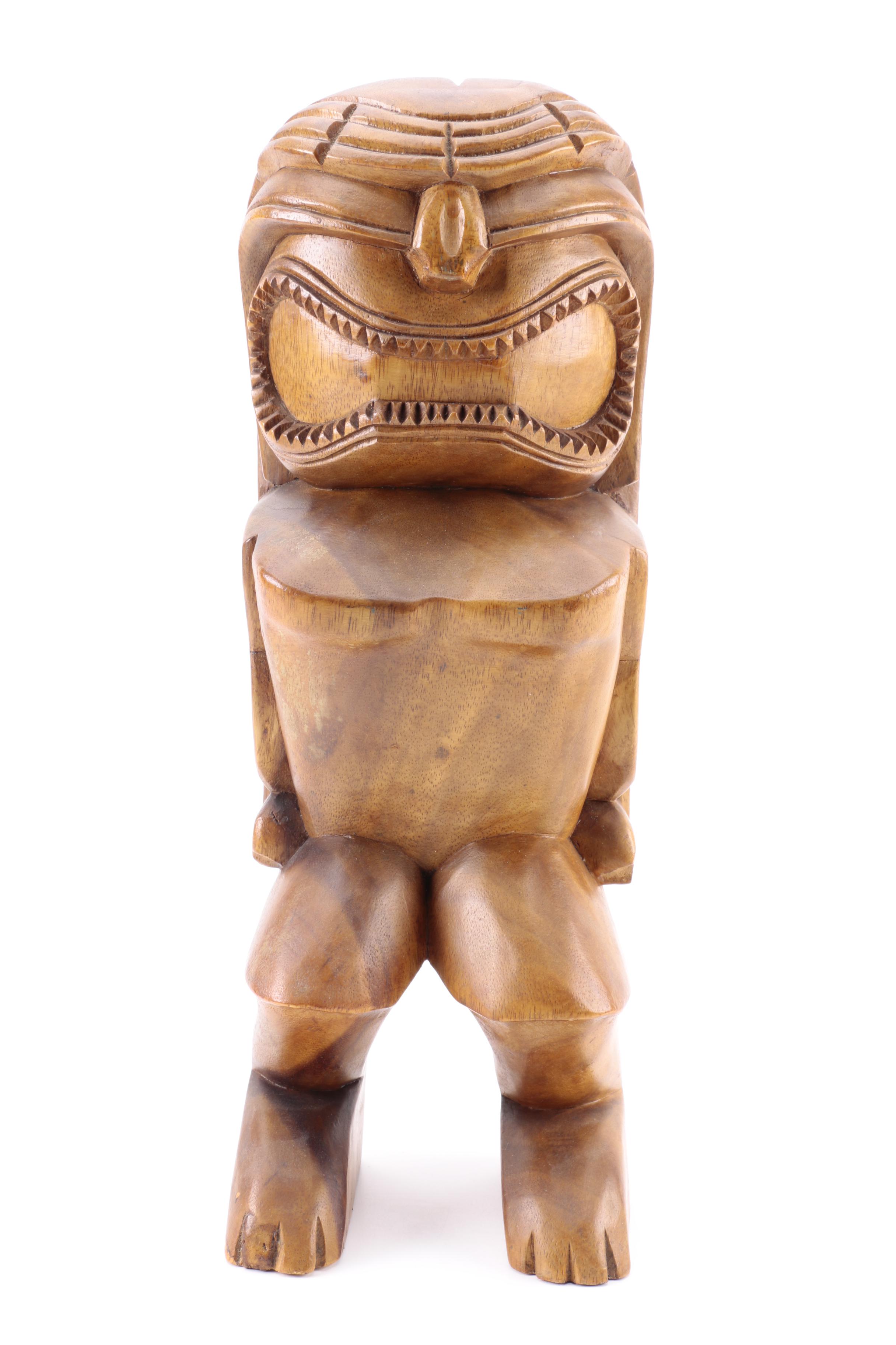 Polynesian Style Wood Carving of Ku