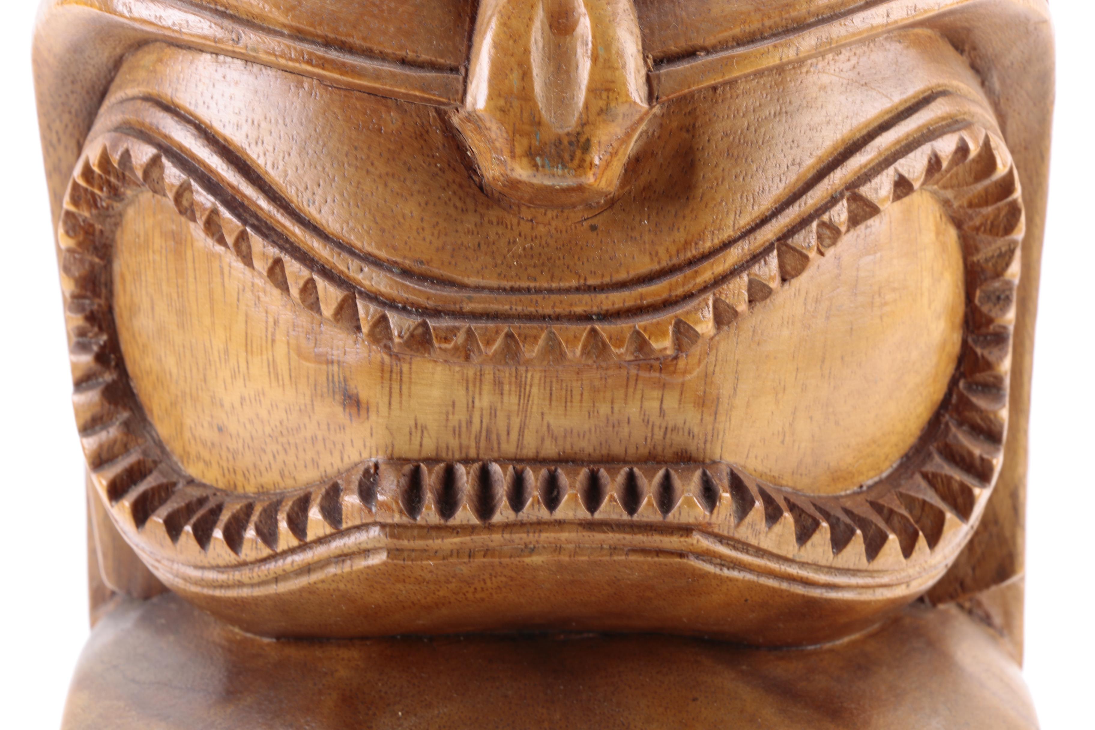 Polynesian Style Wood Carving of Ku