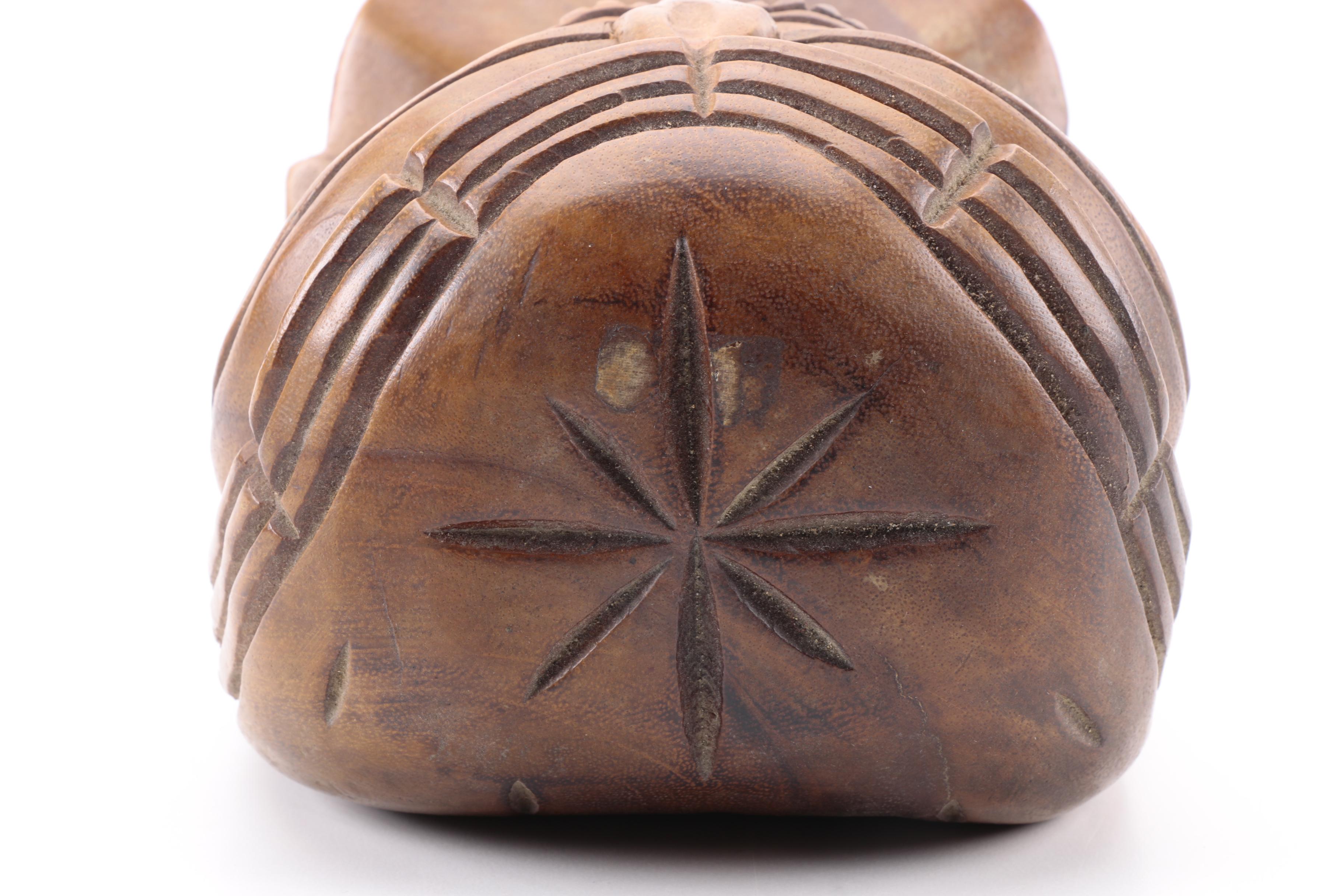 Polynesian Style Wood Carving of Ku