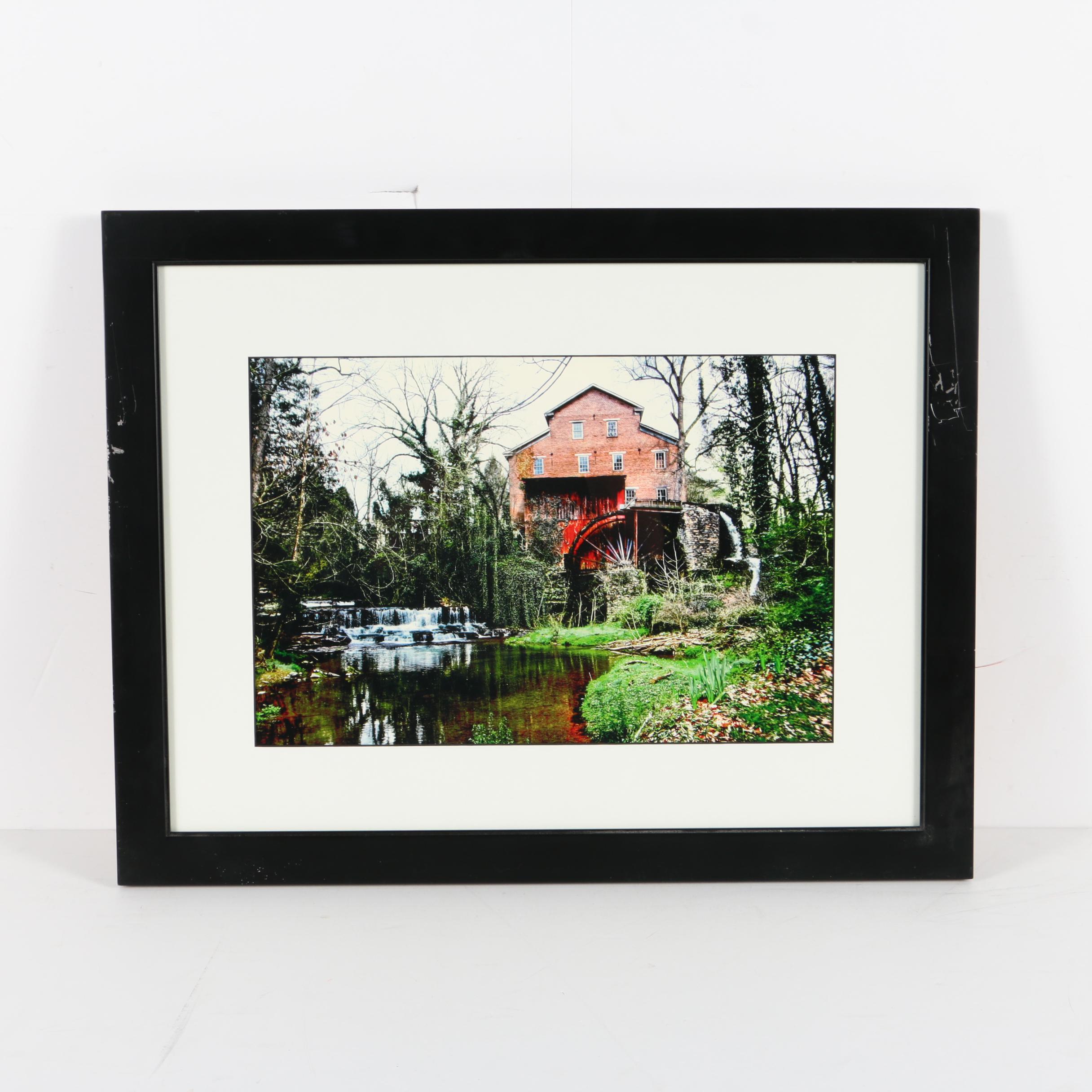 Pair of Color Photographs of Waterscapes