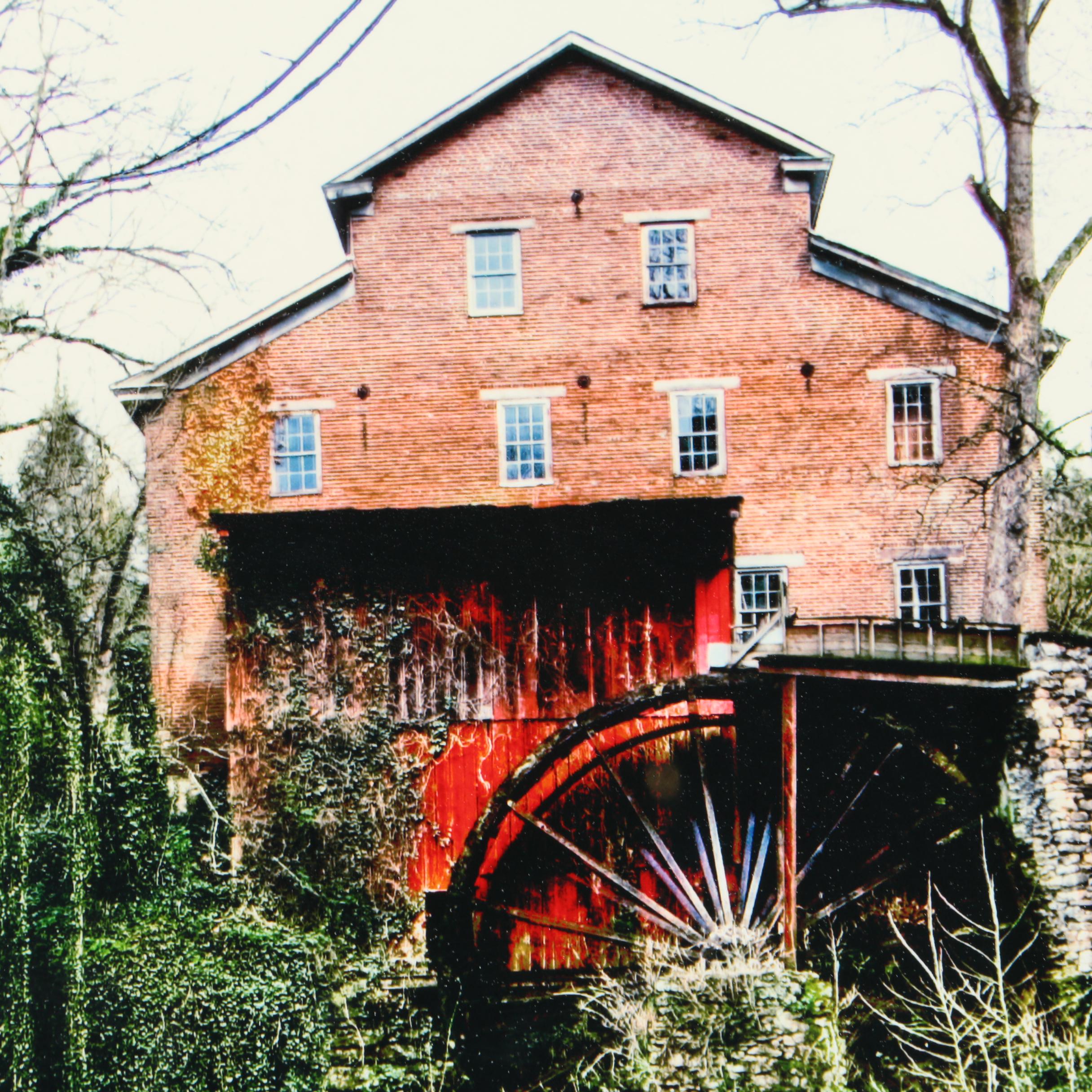 Pair of Color Photographs of Waterscapes