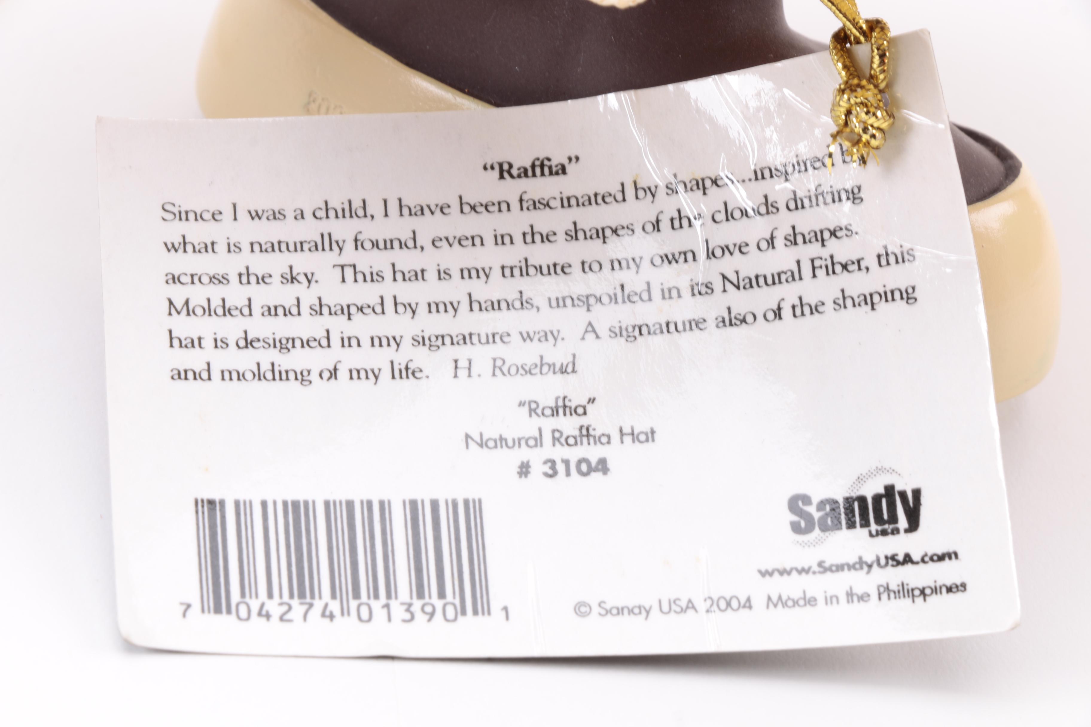 Harriet Rosebud Miniature Hats on Busts