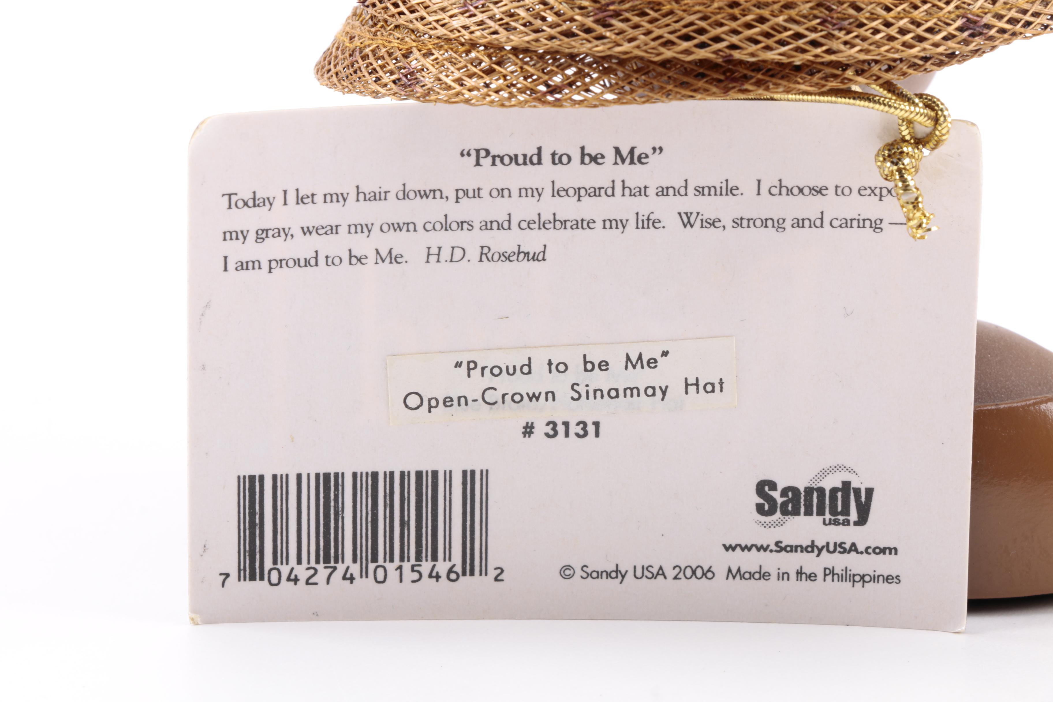 Harriet Rosebud Miniature Hats on Busts