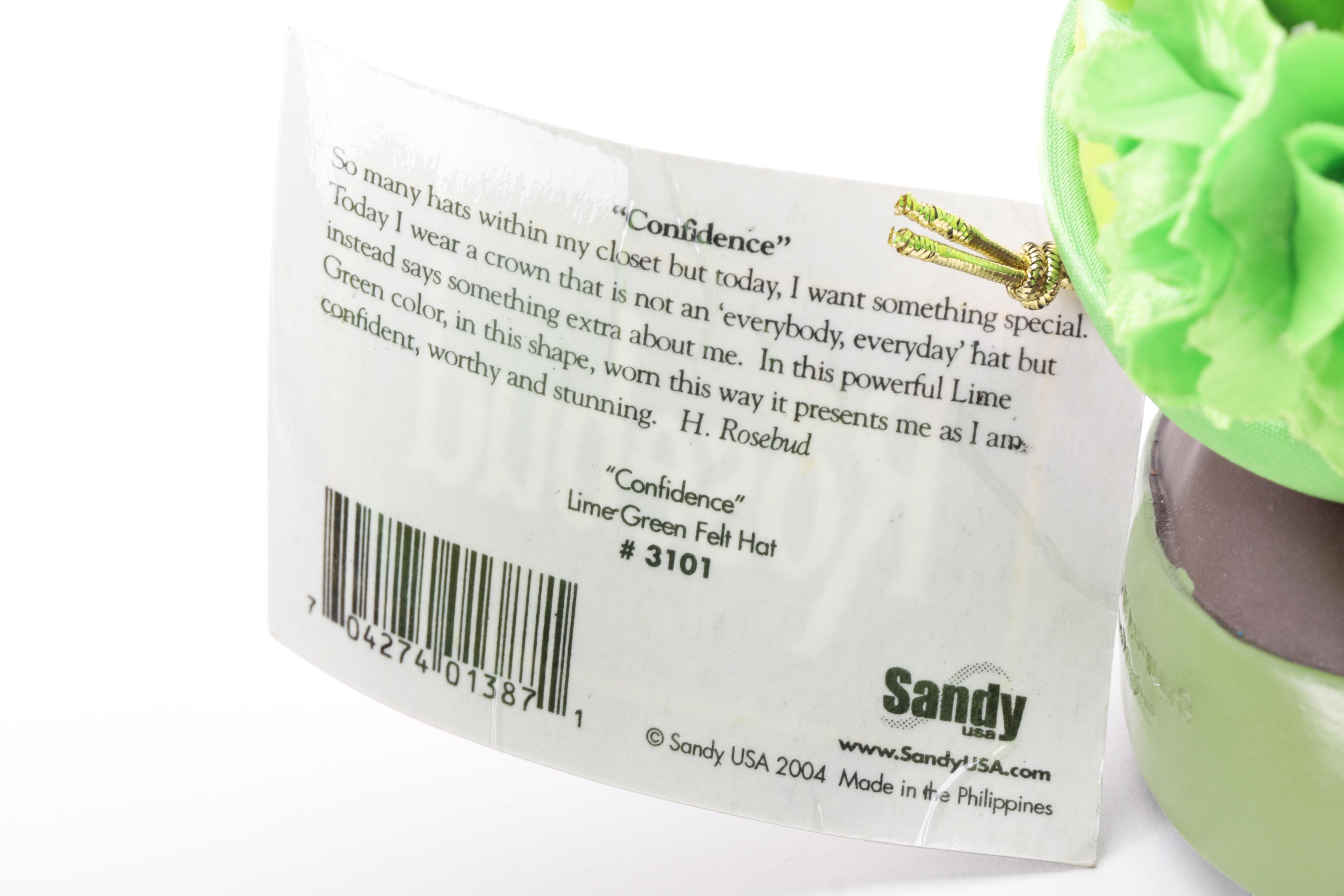 Harriet Rosebud Miniature Hats on Busts