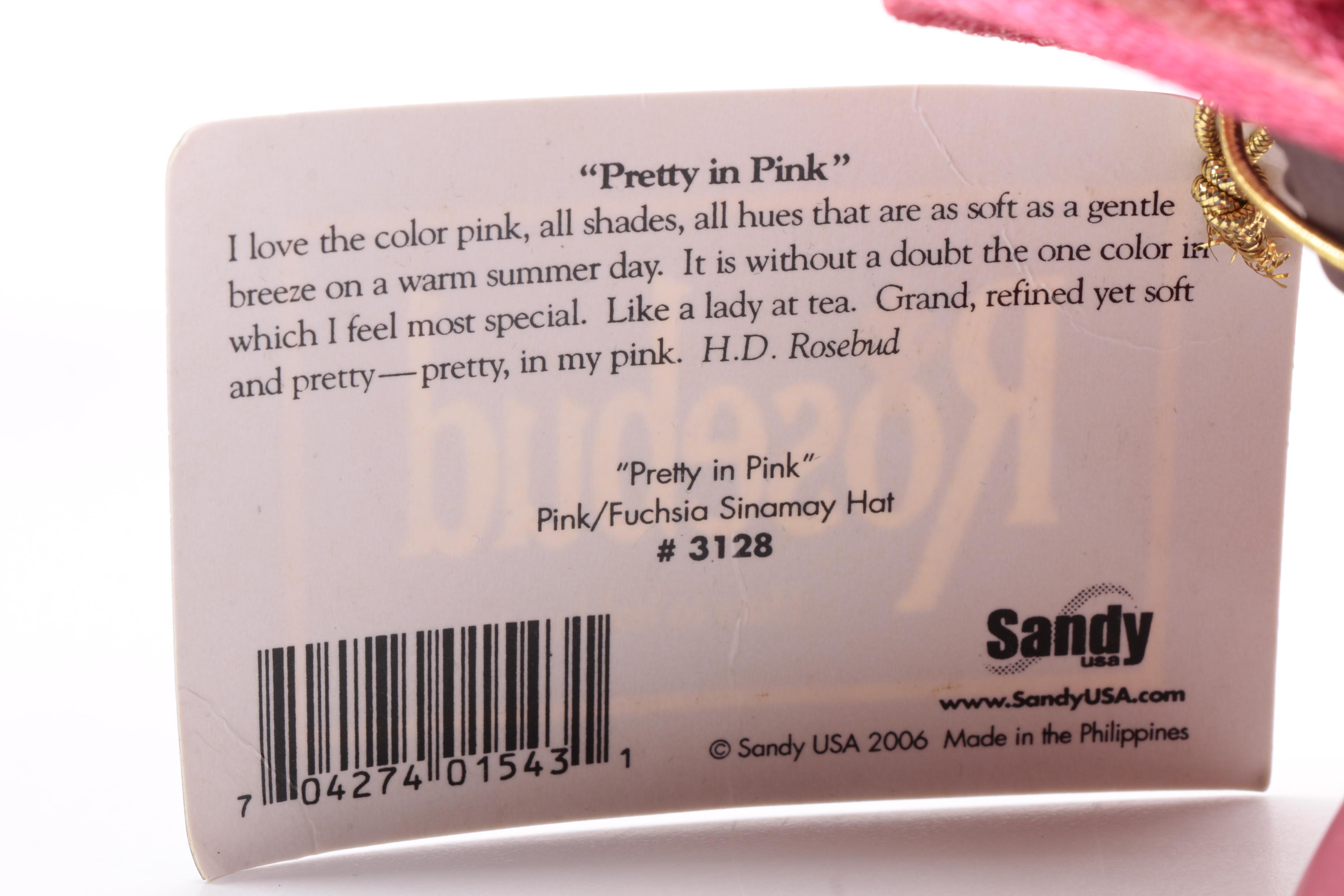 Harriet Rosebud Miniature Hats on Busts