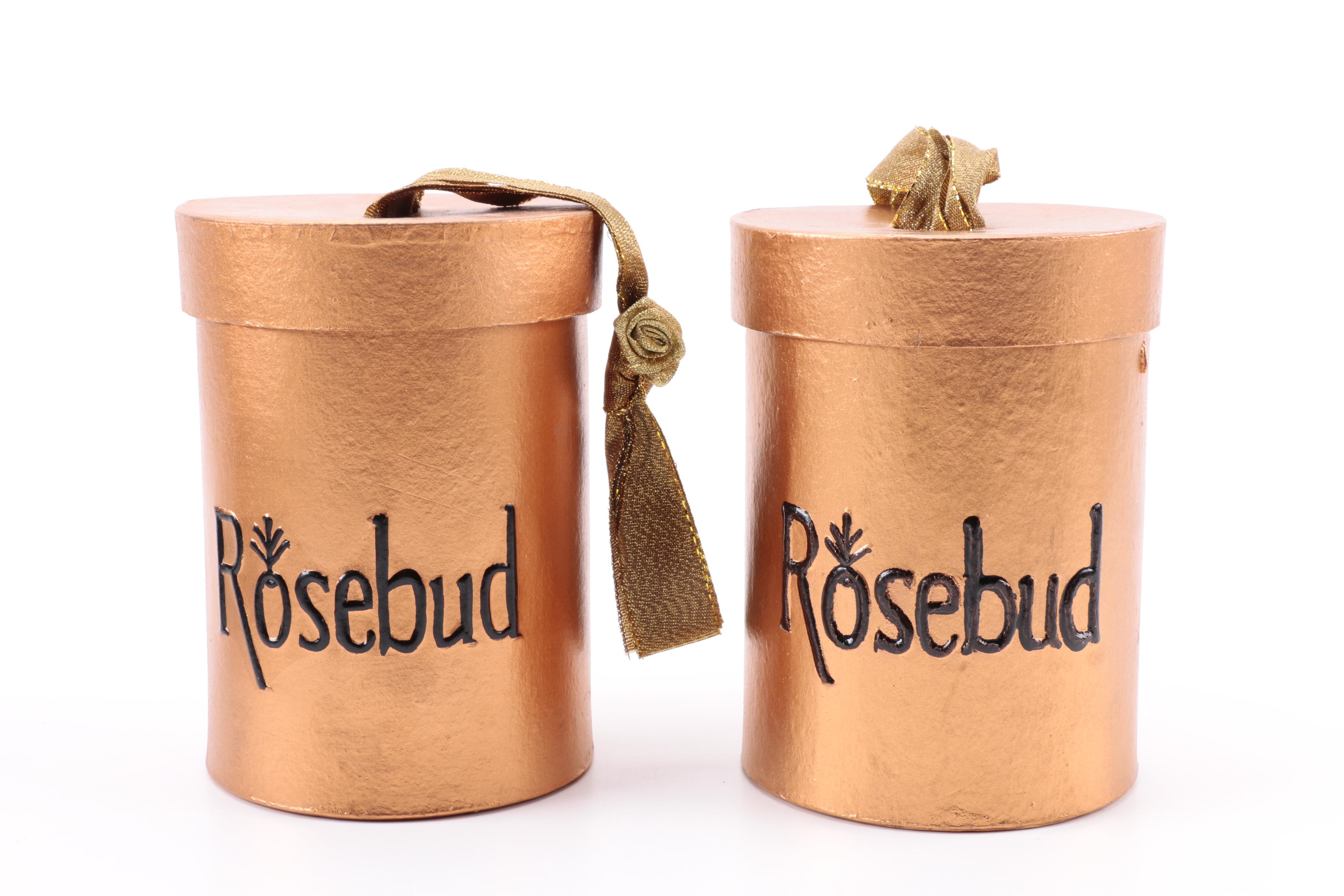 Harriet Rosebud Miniature Hats on Busts