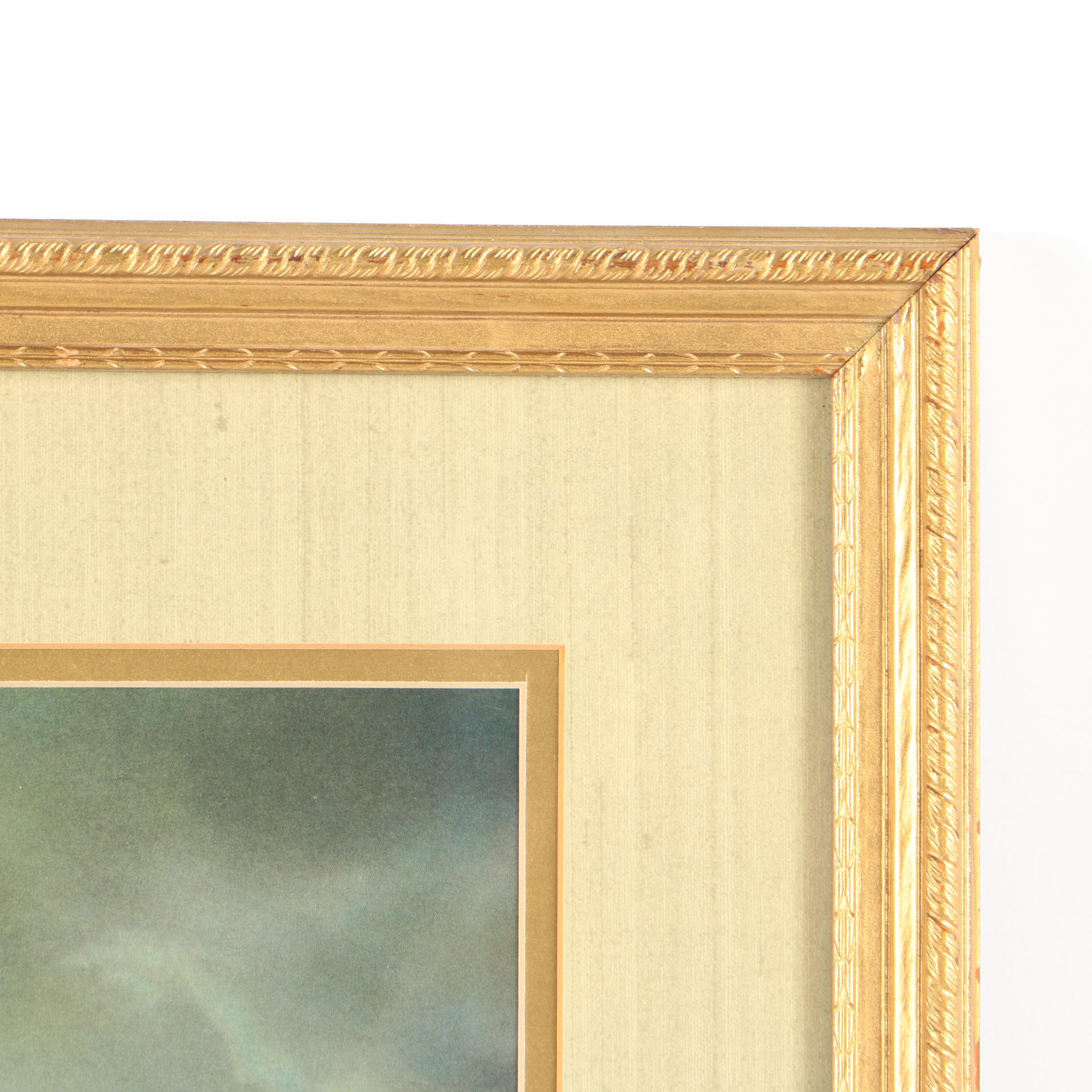 Two Offset Lithographs after Paintings "Pinkie" and "The Blue Boy"