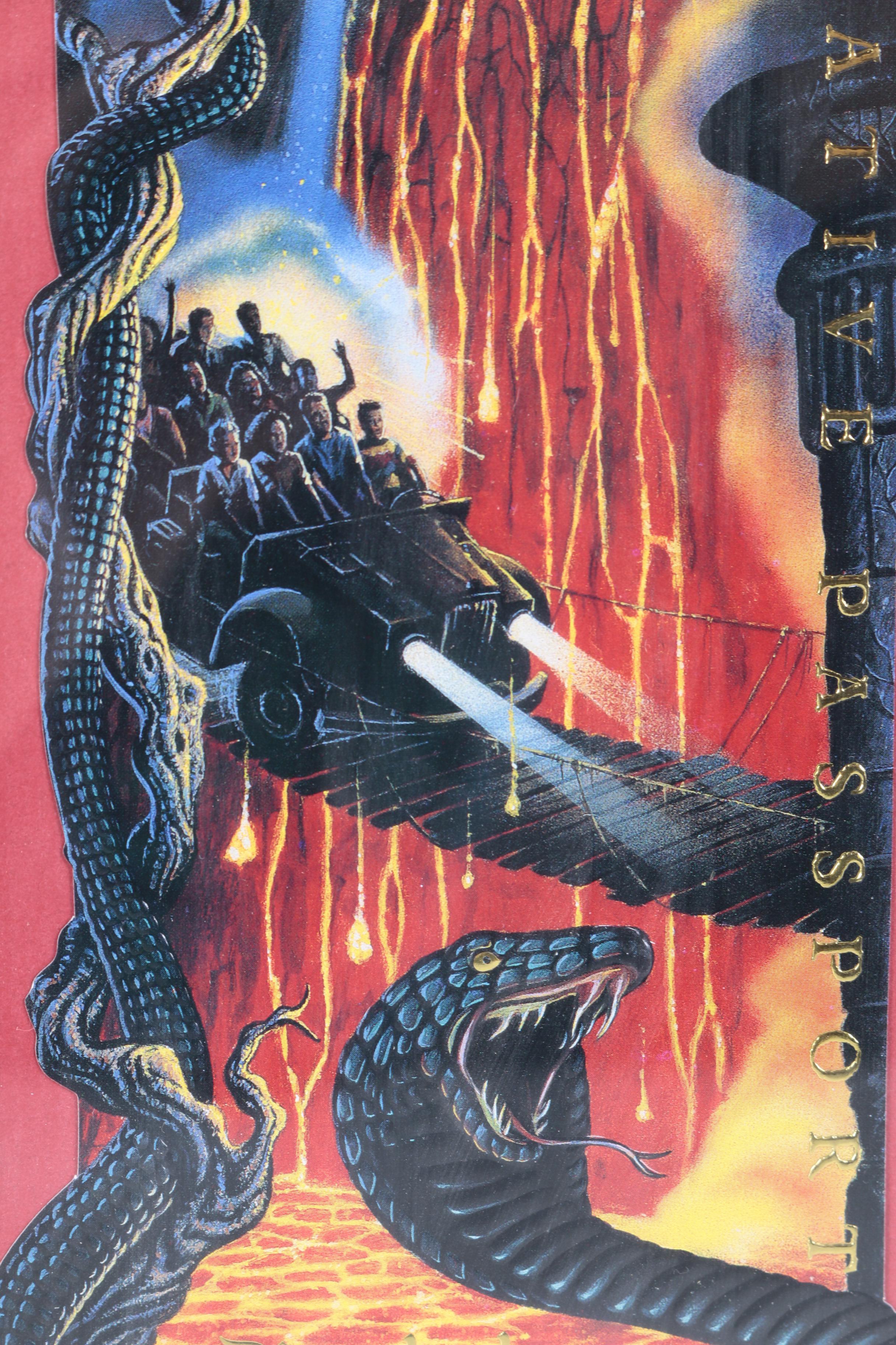 Disneyland Indiana Jones Adventure Ride Framed Memorabilia