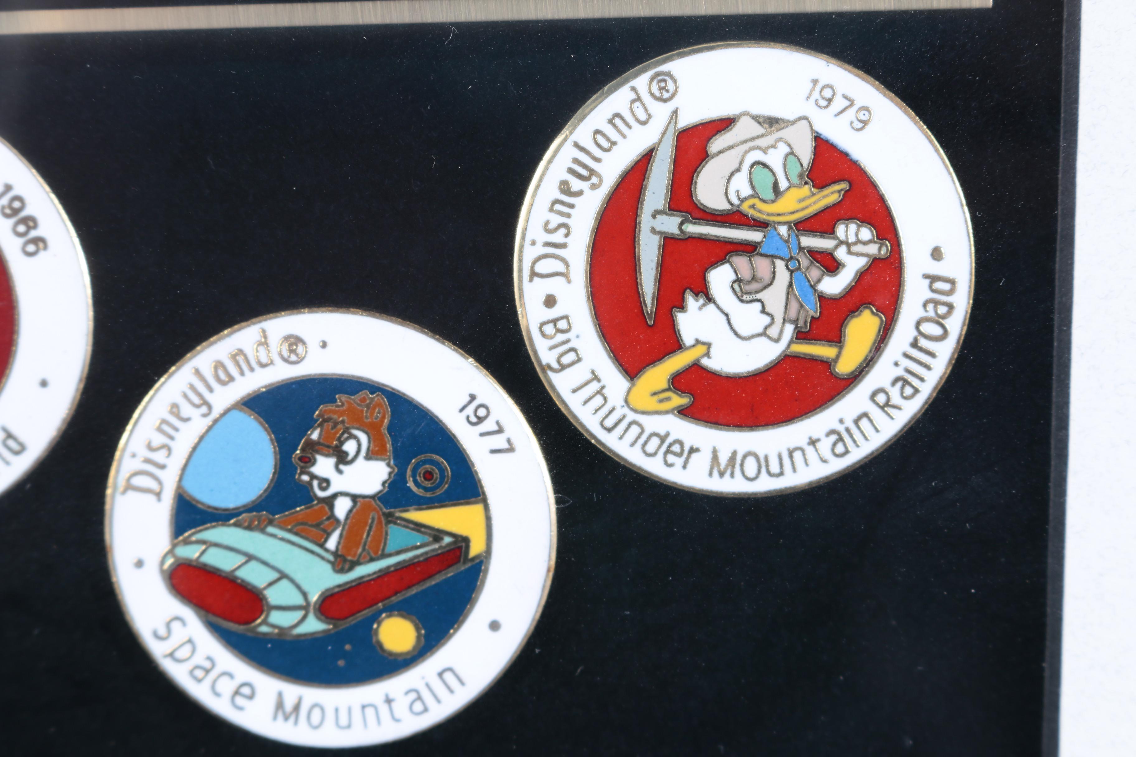 Disneyland Indiana Jones Adventure Ride Framed Memorabilia