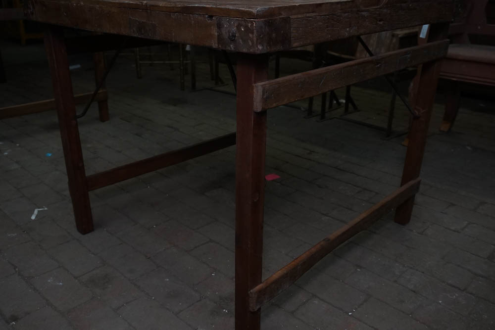 Reclaimed Wood Work Table