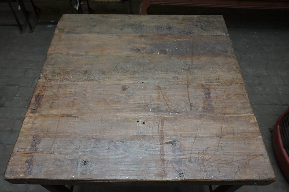 Reclaimed Wood Work Table