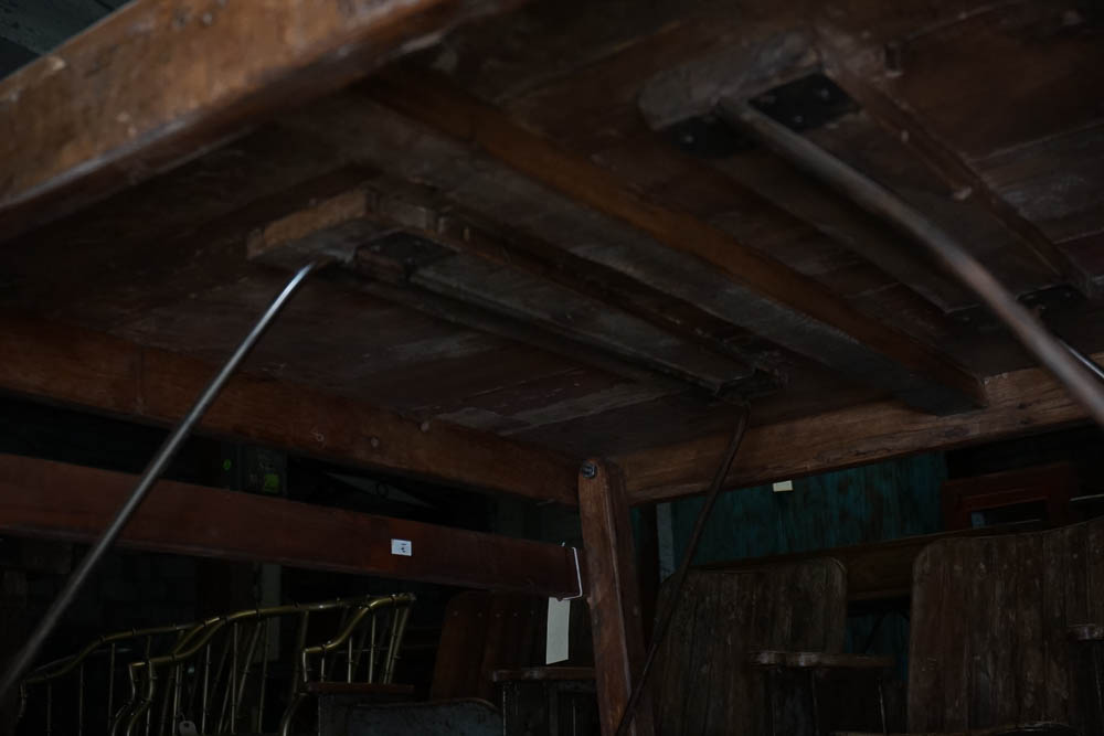 Reclaimed Wood Work Table