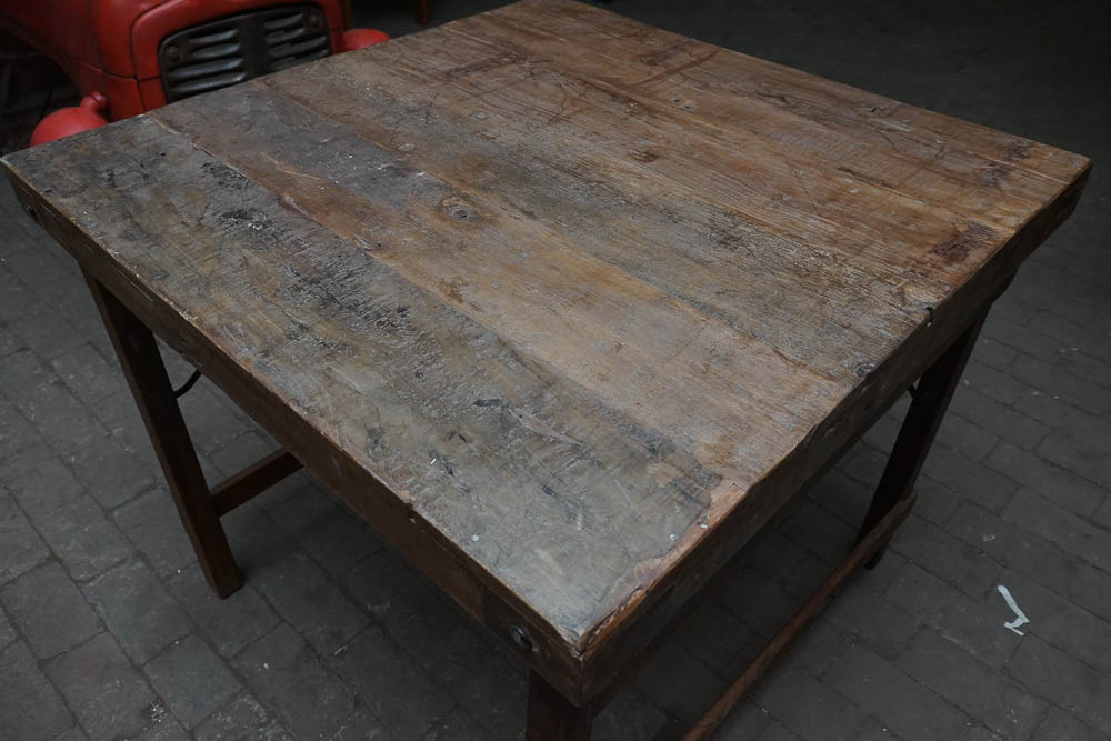 Reclaimed Wood Work Table