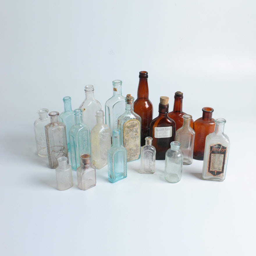 Collection of Glass Bottles