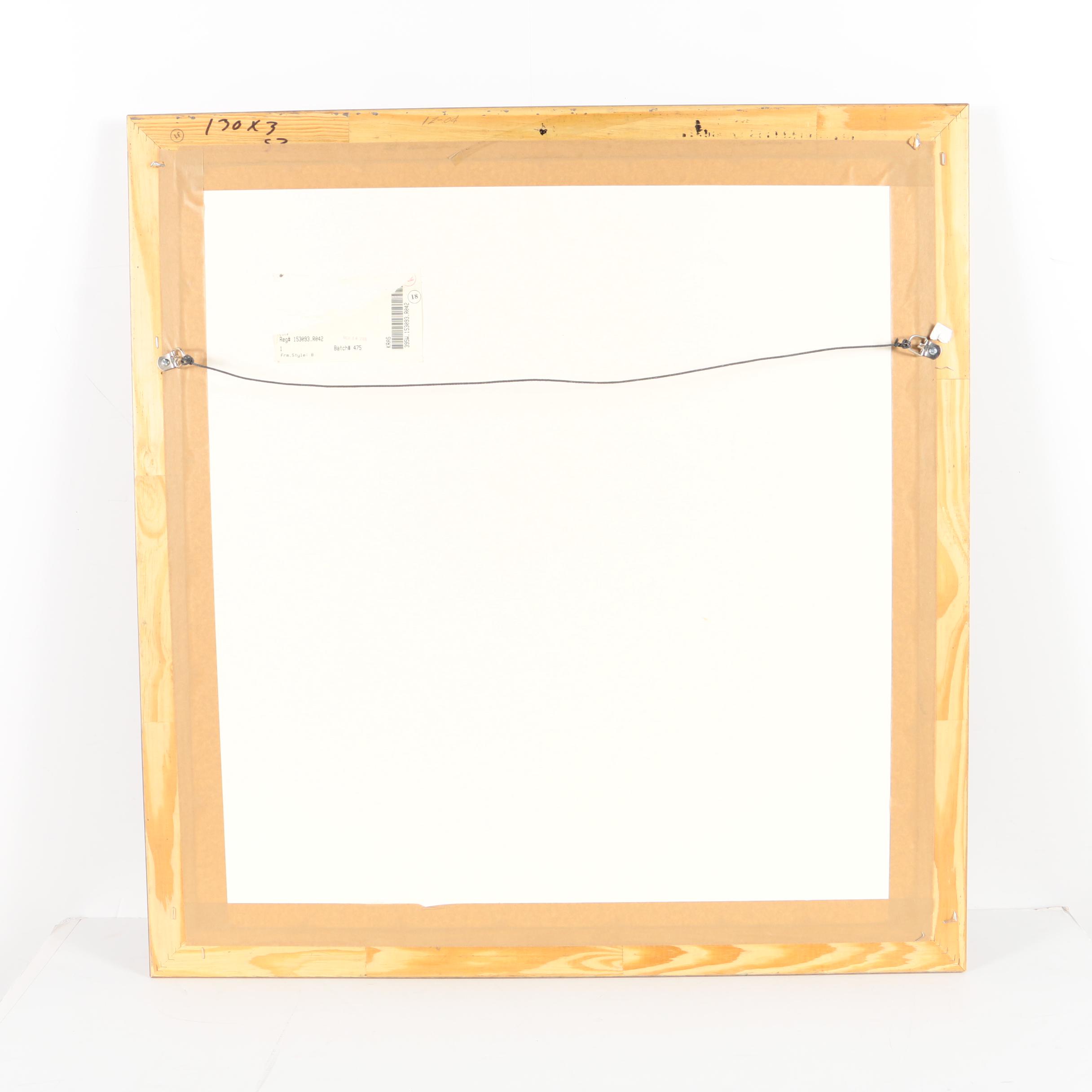 Seriolithograph on Paper After Anatole Krasnyansky "Musical Sphere"